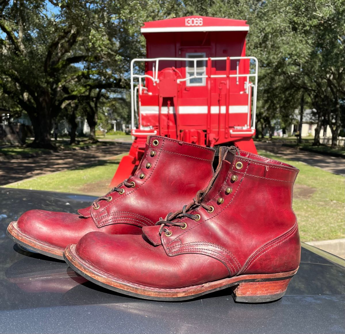 Photo by Nuc on November 2, 2025 of the Nicks MTO in Wickett & Craig Crimson Double Stuffed.