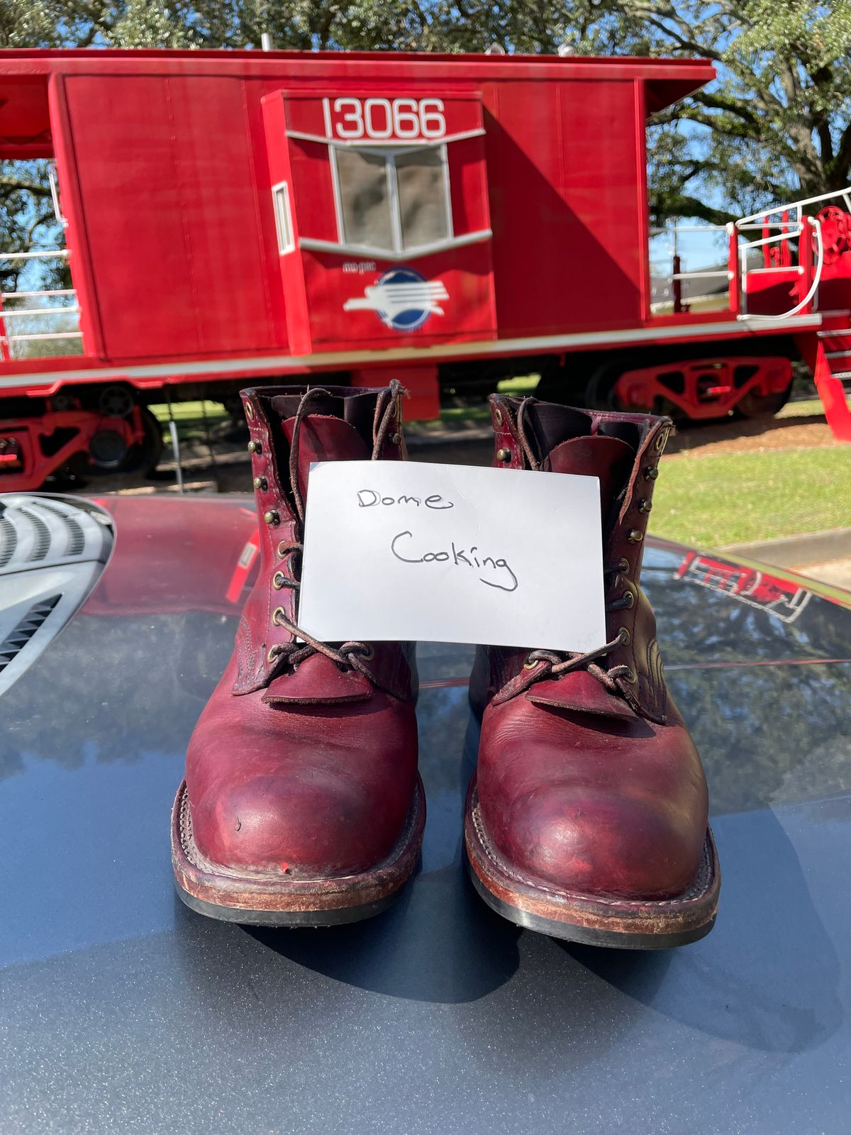 Photo by Nuc on November 2, 2025 of the Nicks MTO in Wickett & Craig Crimson Double Stuffed.