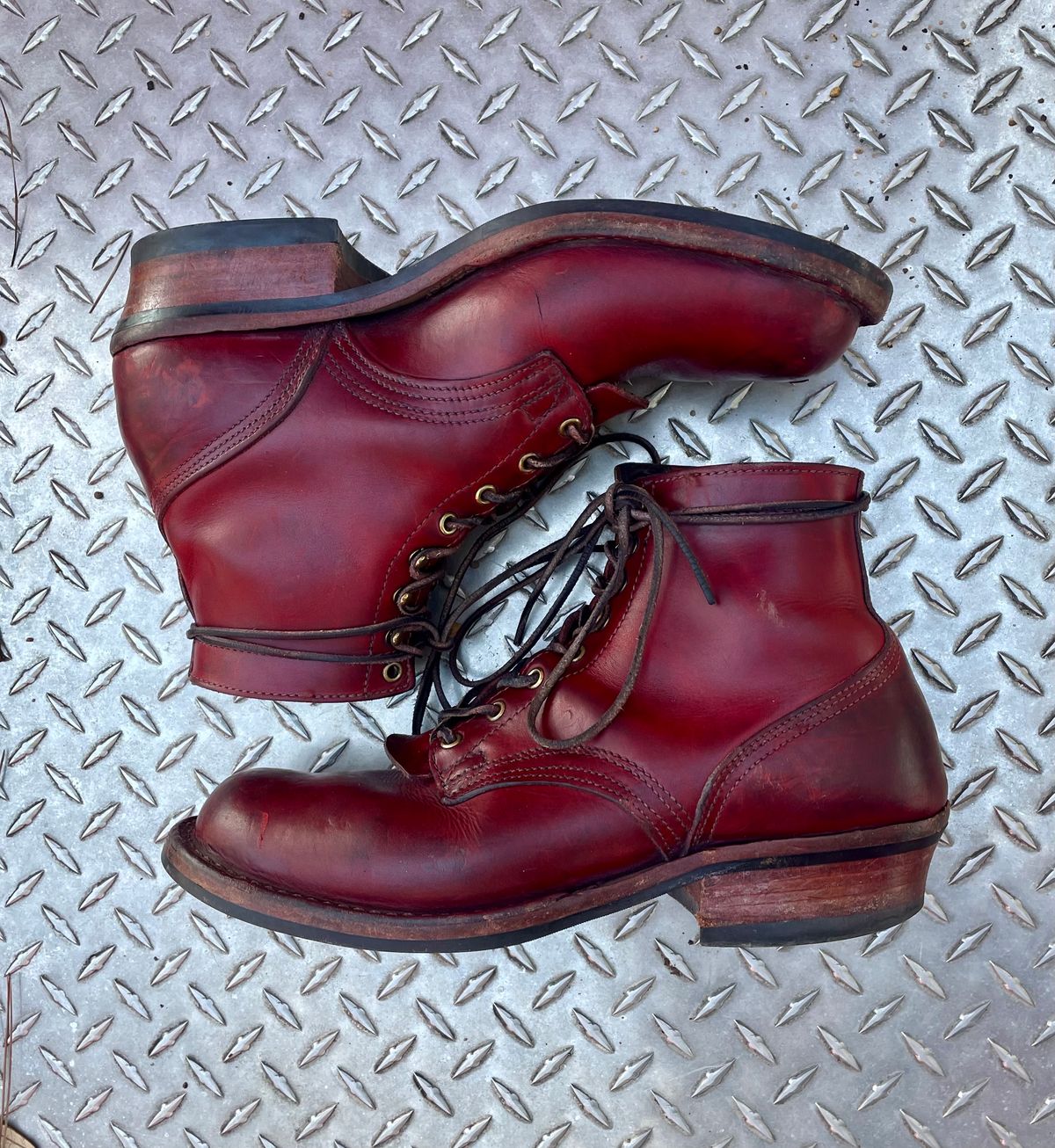 Photo by Nuc on February 4, 2026 of the Nicks MTO in Wickett & Craig Crimson Double Stuffed.