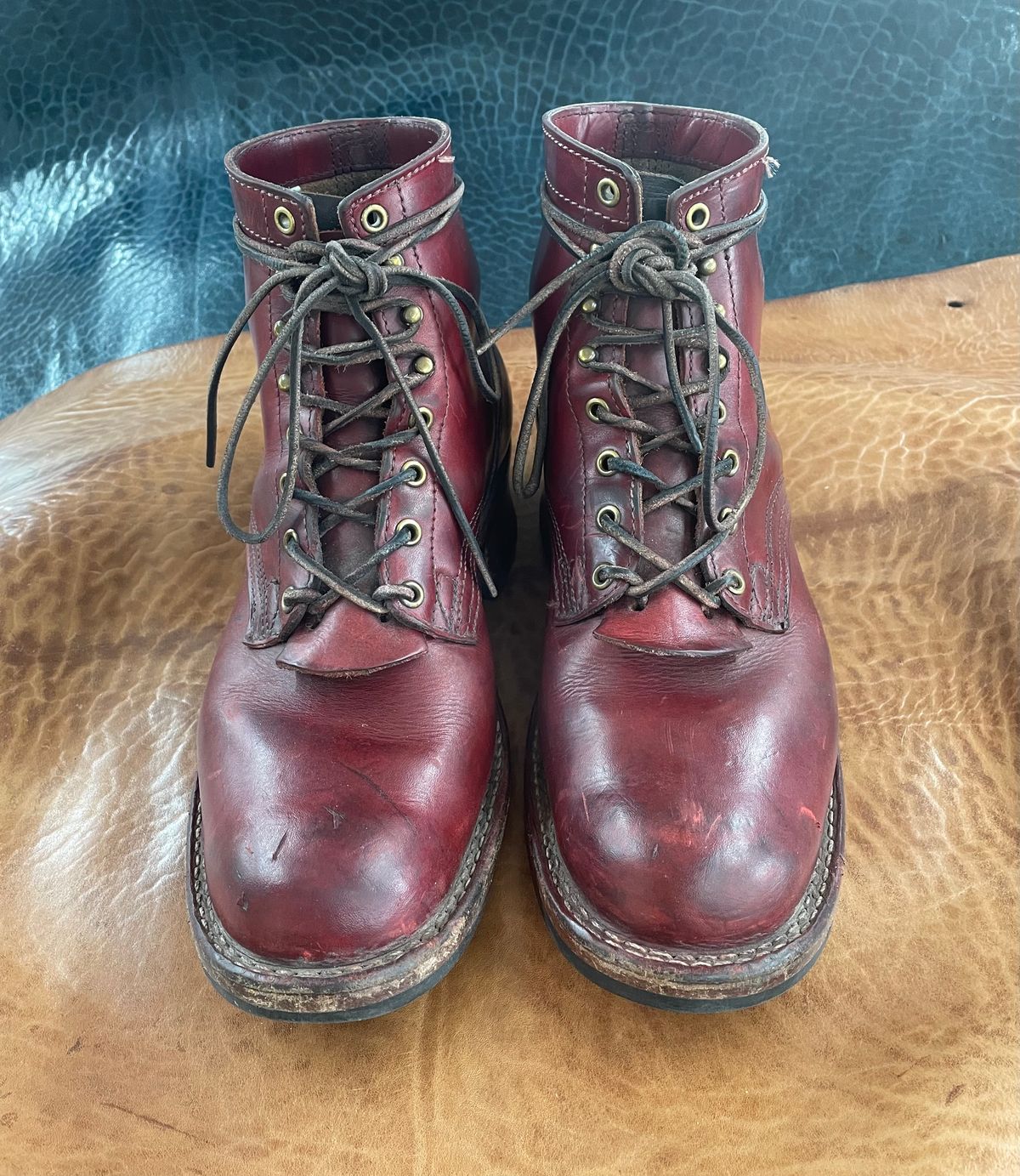 Photo by Nuc on March 5, 2026 of the Nicks MTO in Wickett & Craig Crimson Double Stuffed.