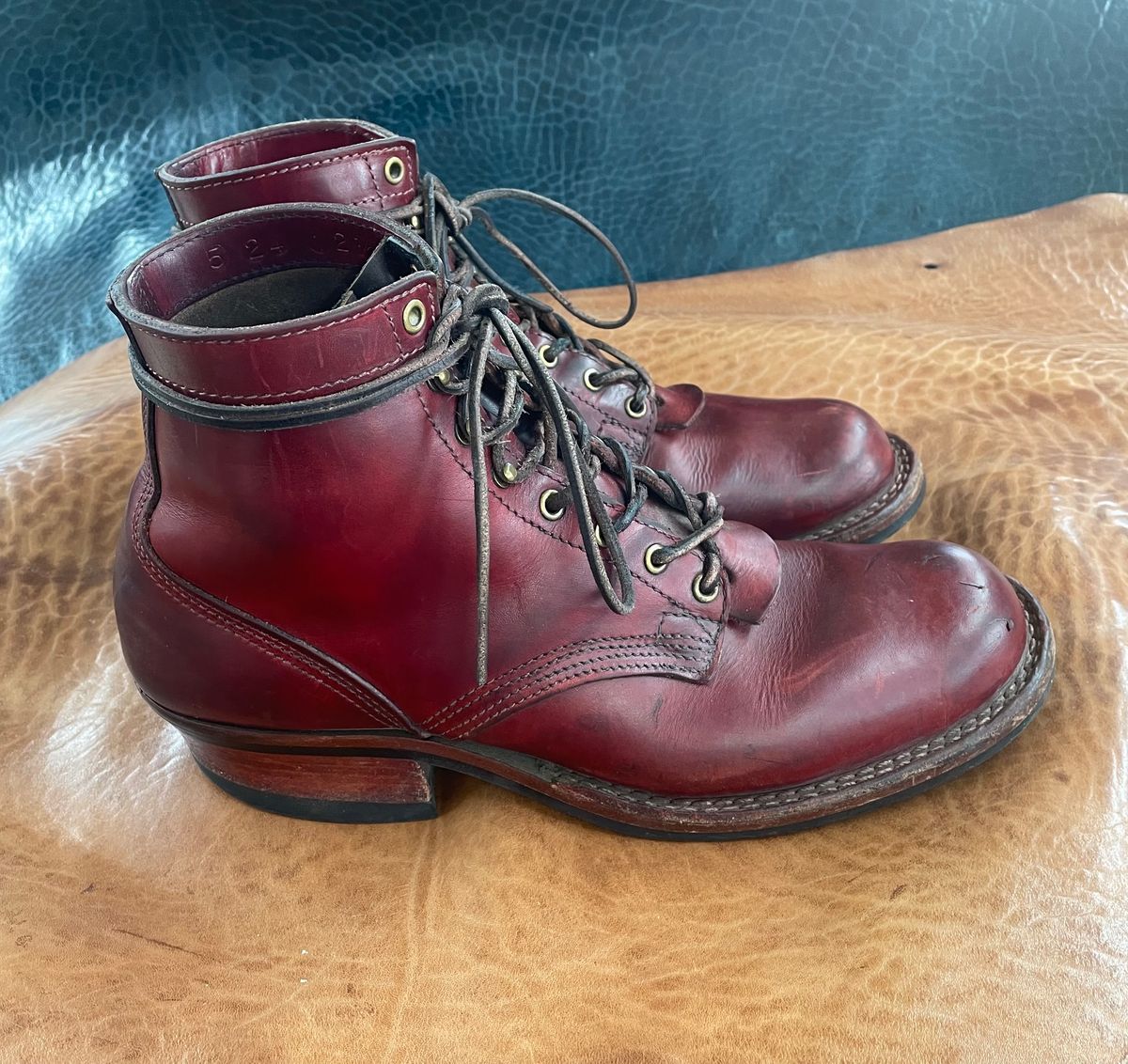 Photo by Nuc on March 5, 2026 of the Nicks MTO in Wickett & Craig Crimson Double Stuffed.