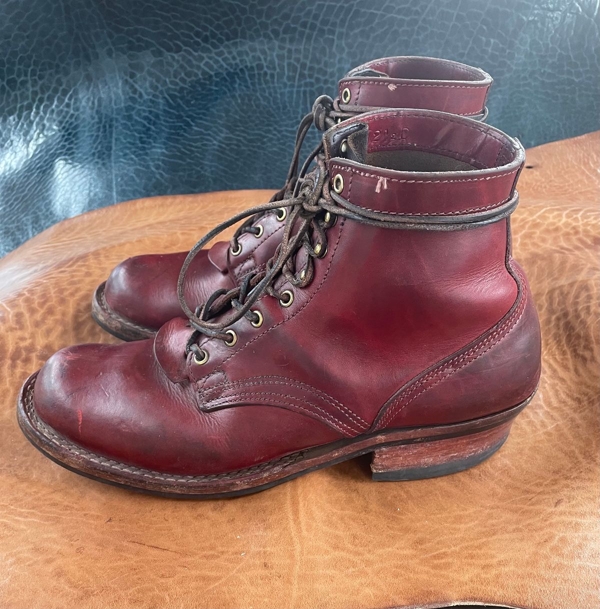 Photo by Nuc on March 5, 2026 of the Nicks MTO in Wickett & Craig Crimson Double Stuffed.