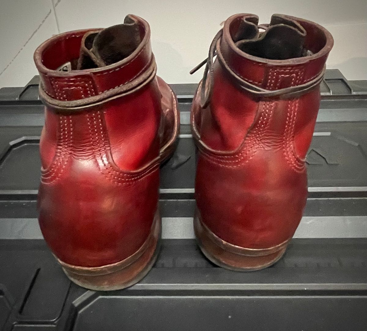 Photo by Nuc on April 3, 2026 of the Nicks MTO in Wickett & Craig Crimson Double Stuffed.