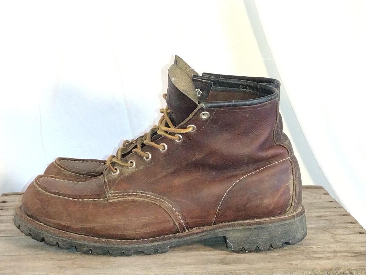 Photo by jcadamsdogtrainer on January 5, 2024 of the Red Wing Roughneck in S.B. Foot Briar Oil Slick.