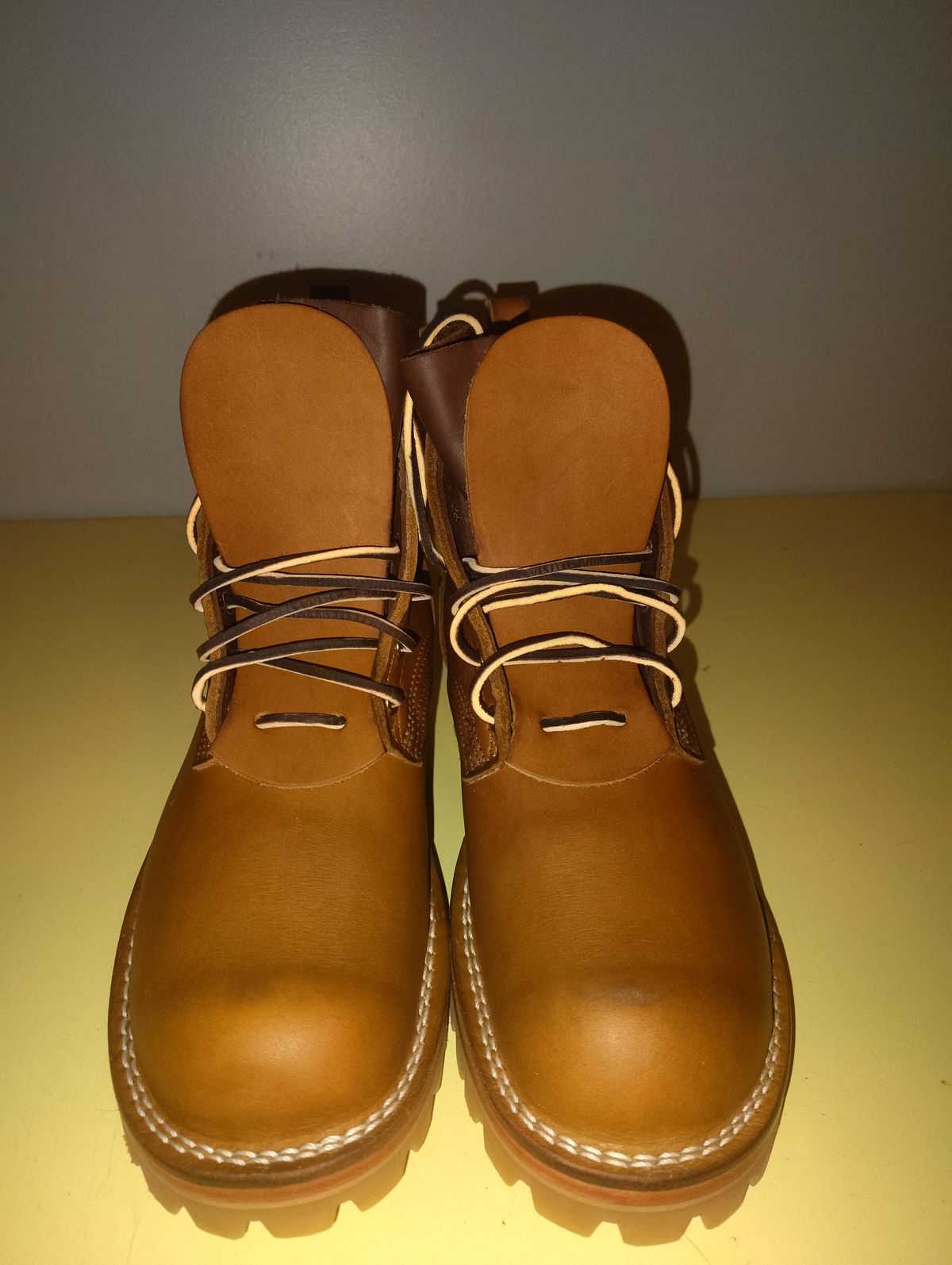 Photo by jcadamsdogtrainer on October 2, 2025 of the Nicks BuilderPro in Seidel 1964 Tan.