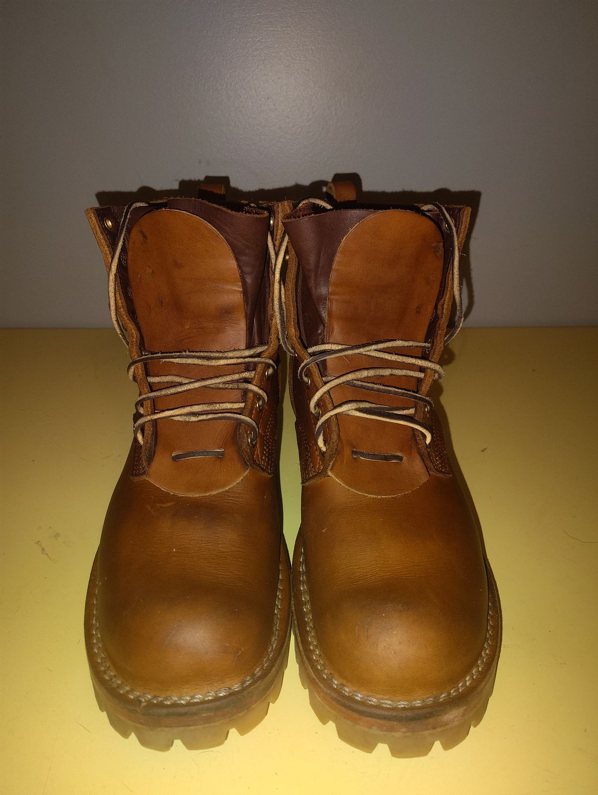 Photo by jcadamsdogtrainer on November 4, 2025 of the Nicks BuilderPro in Seidel 1964 Tan.