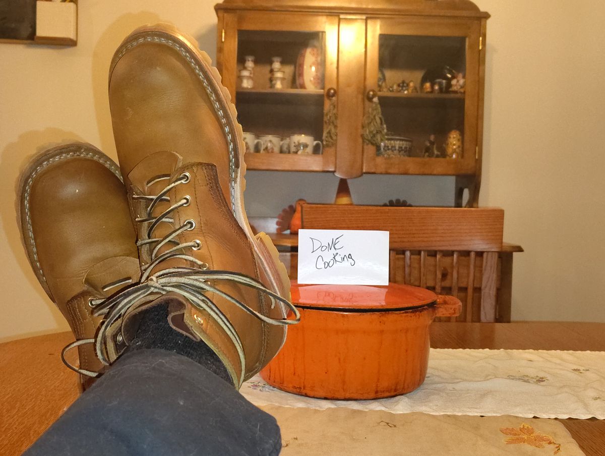 Photo by jcadamsdogtrainer on November 4, 2025 of the Nicks BuilderPro in Seidel 1964 Tan.