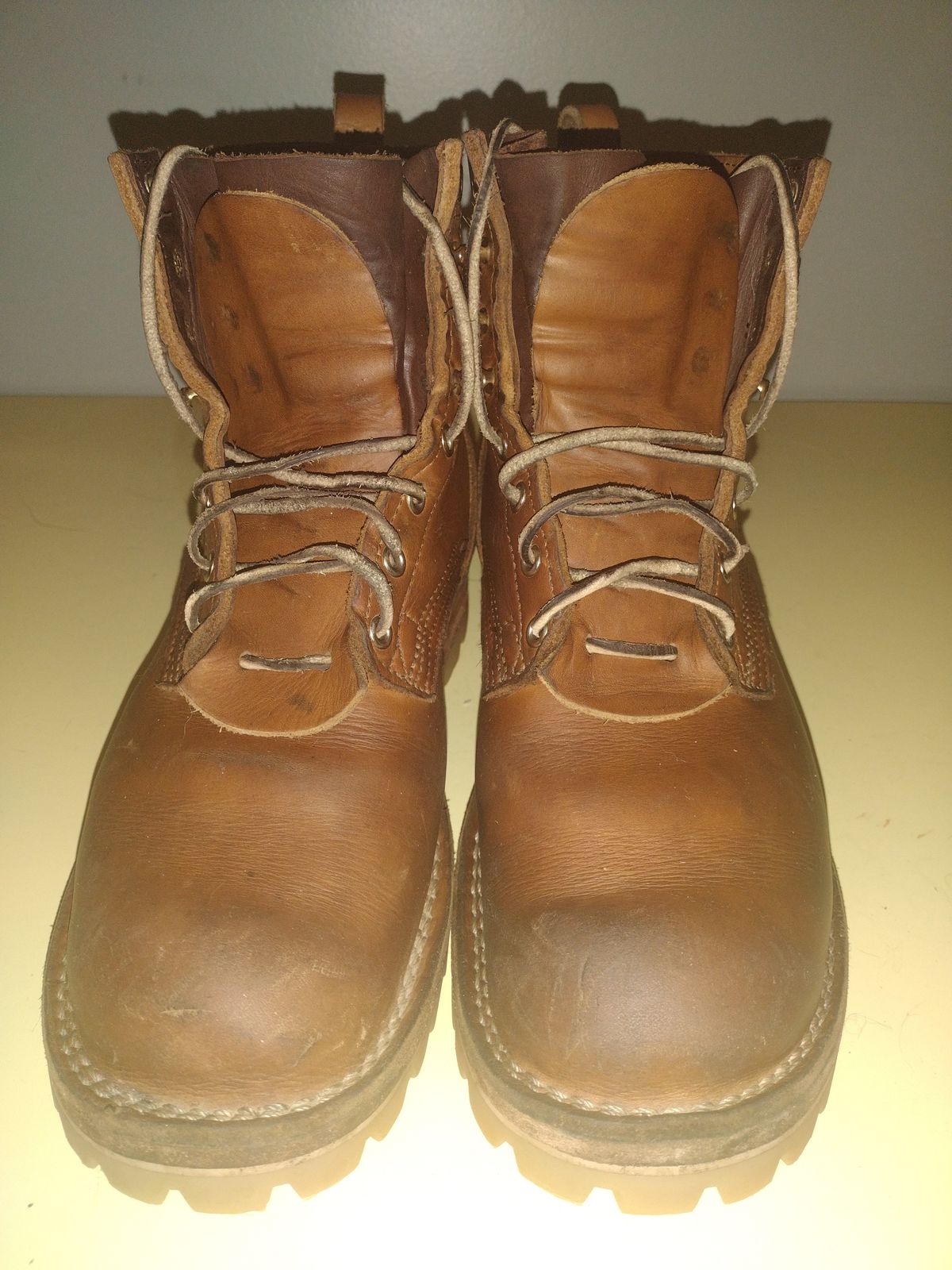 Photo by jcadamsdogtrainer on December 6, 2025 of the Nicks BuilderPro in Seidel 1964 Tan.