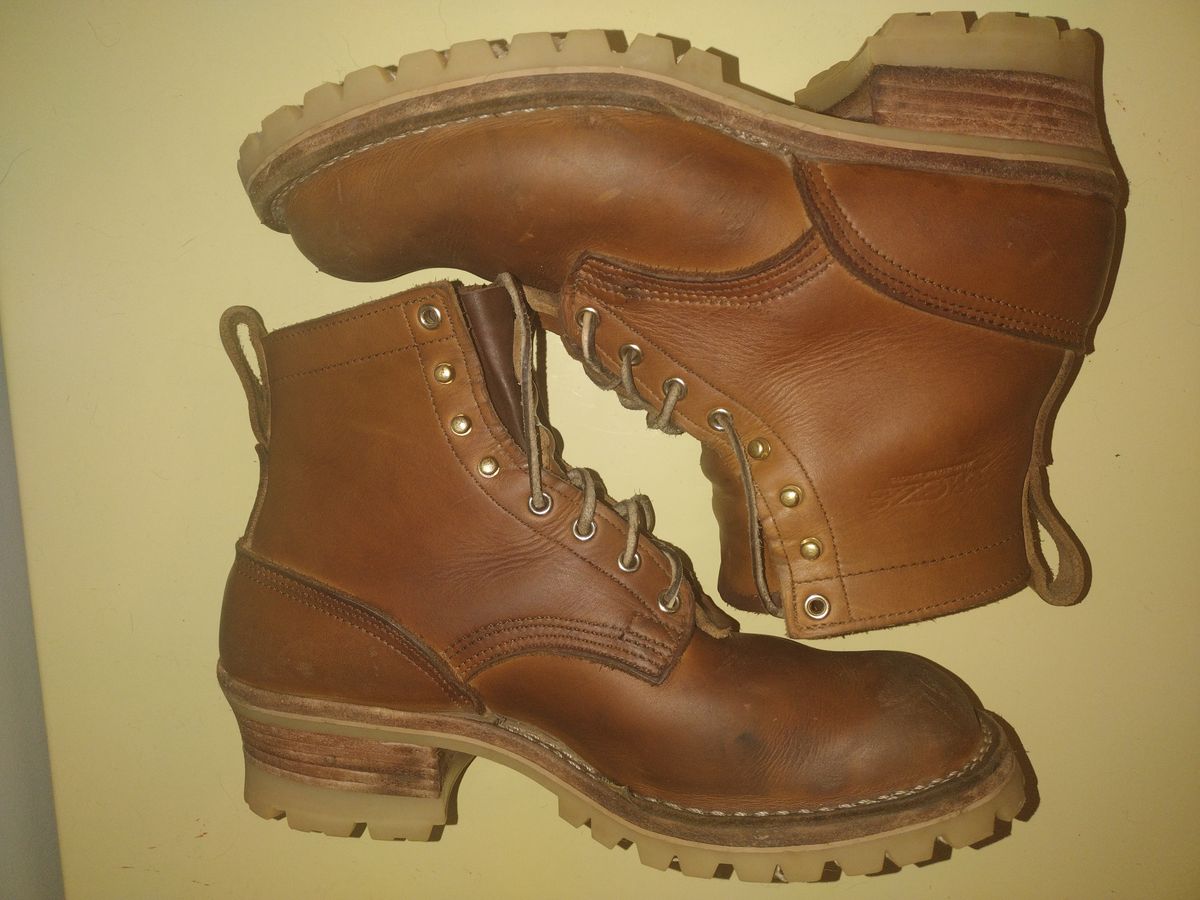 Photo by jcadamsdogtrainer on December 6, 2025 of the Nicks BuilderPro in Seidel 1964 Tan.