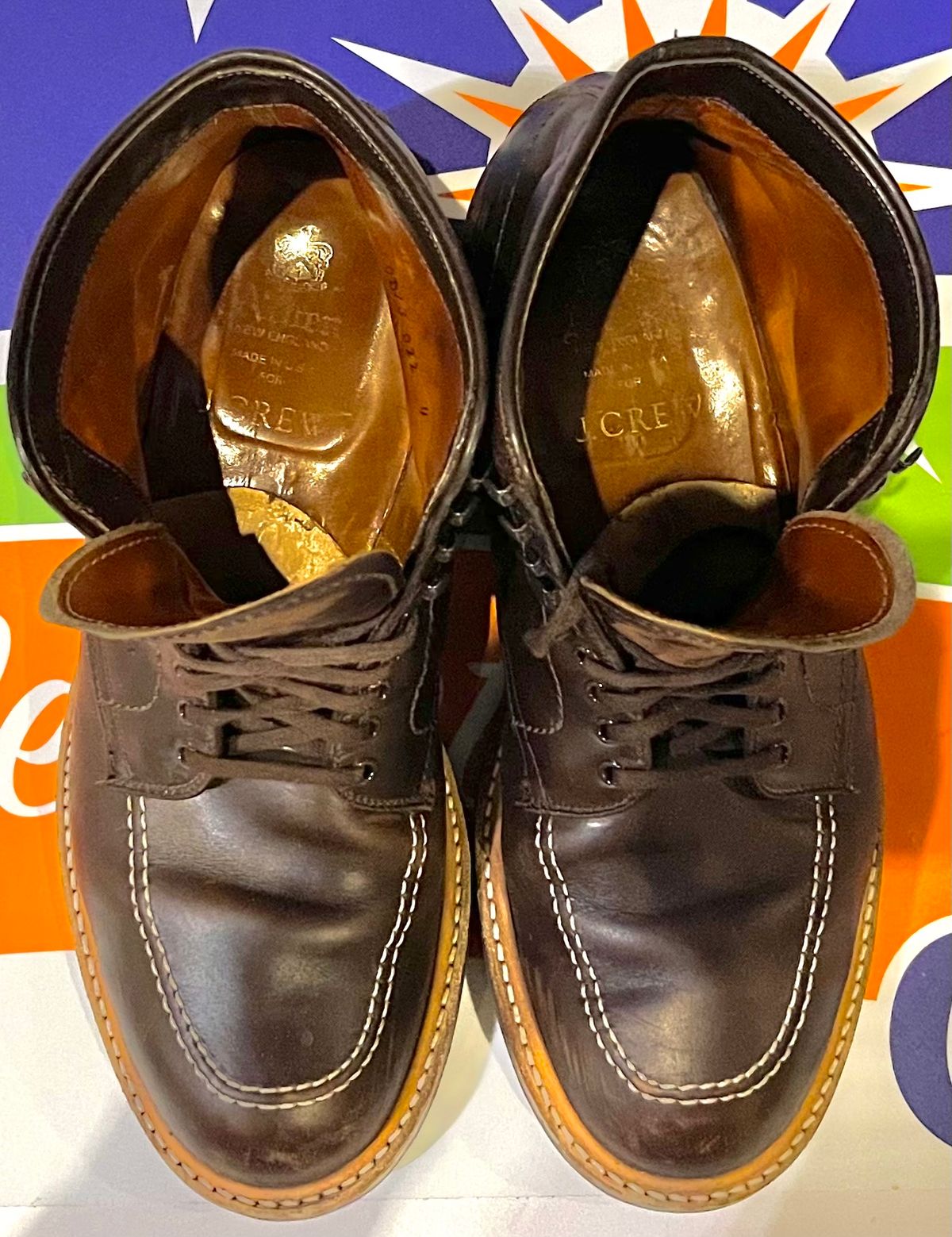 Photo by ThisIsFrankLucas on February 1, 2023 of the Alden Indy Boot in Horween Brown Chromexcel.