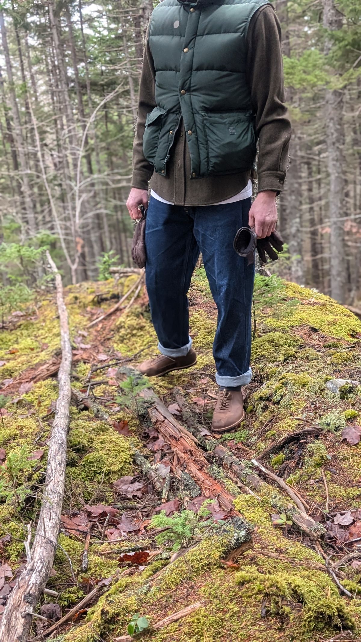 Photo by andrewturriff on November 17, 2024 of the Turriff Functional Footwear C-01 Anatomical Outdoor Shoe in C.F. Stead Prairie Waxy Commander.