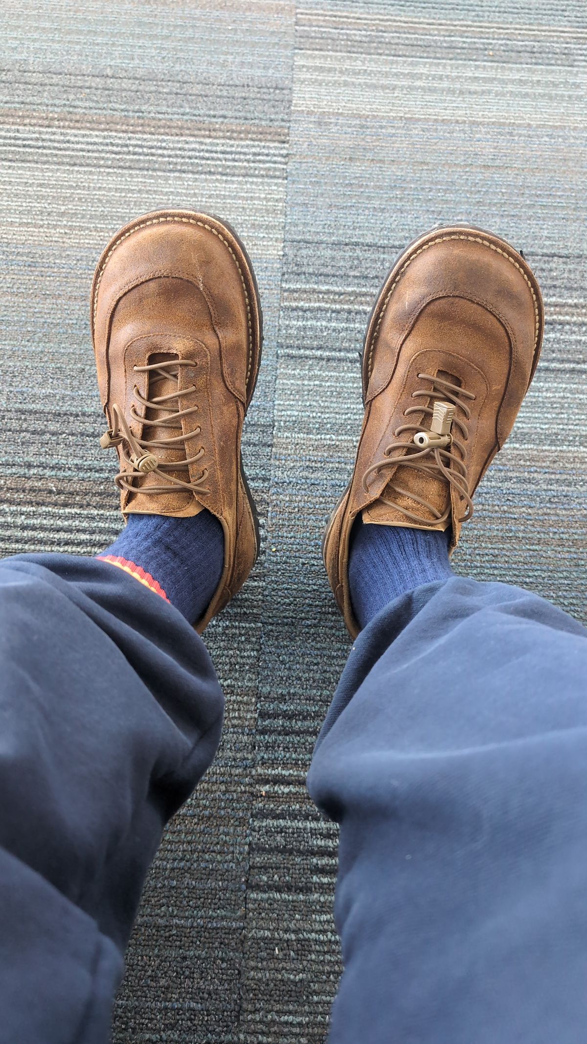 Photo by andrewturriff on January 5, 2025 of the Turriff Functional Footwear C-01 Anatomical Outdoor Shoe in C.F. Stead Prairie Waxy Commander.