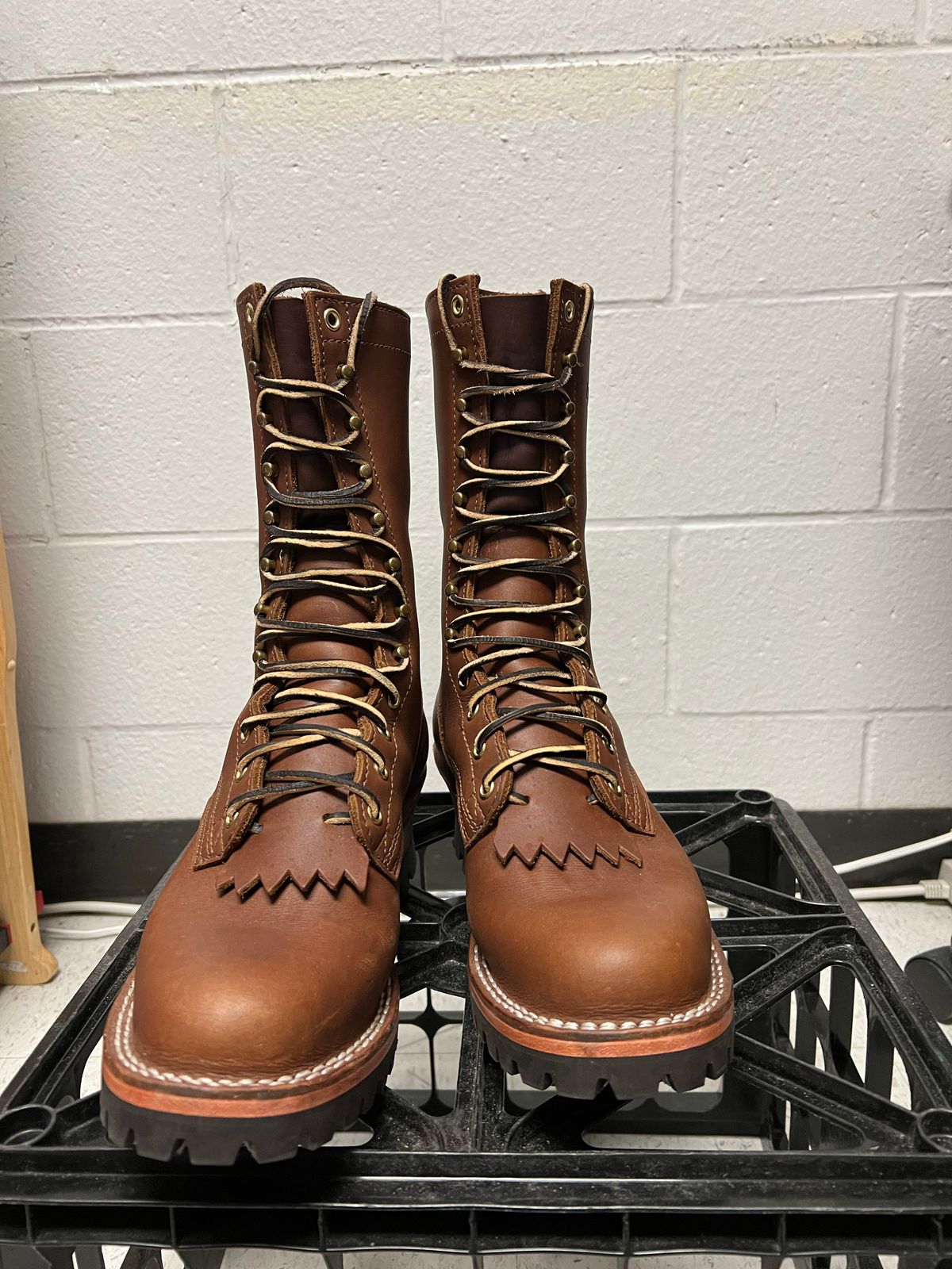 Photo by Wholian on November 1, 2022 of the Nicks BuilderPro in Seidel 1964 Brown.