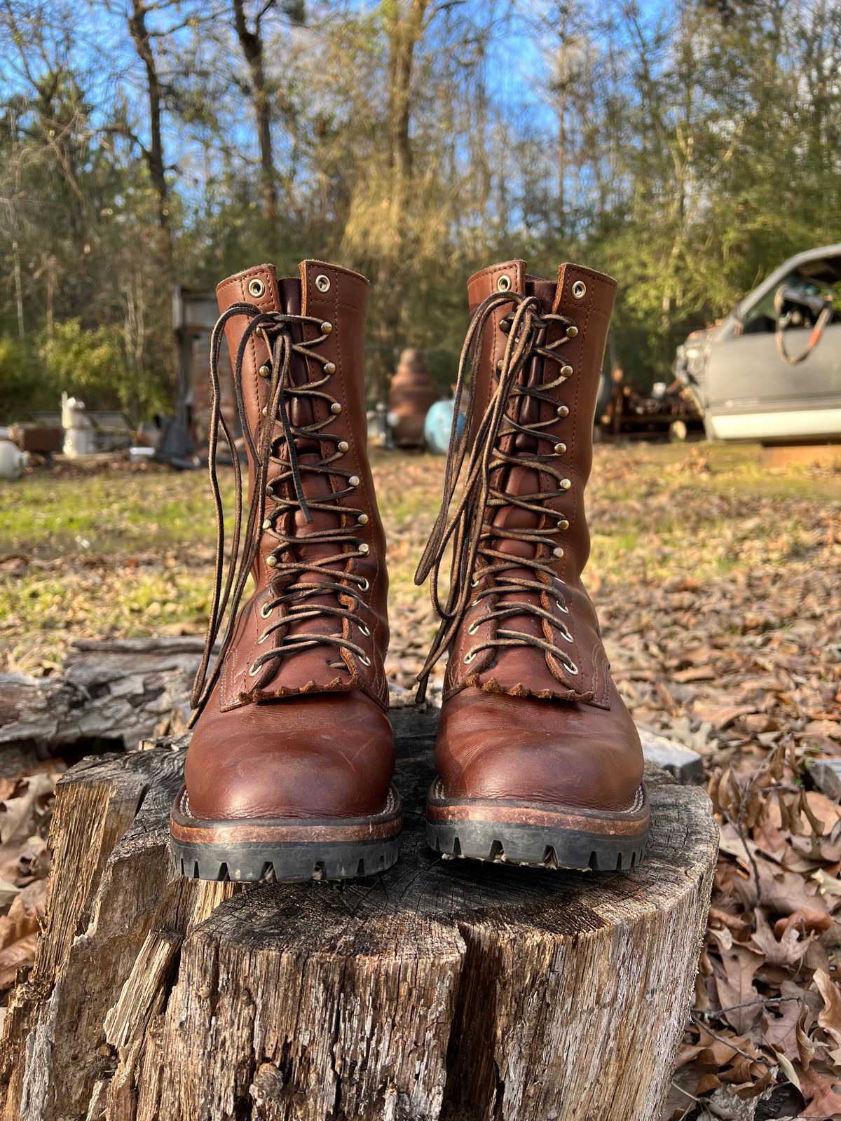 Photo by Wholian on February 6, 2023 of the Nicks BuilderPro in Seidel 1964 Brown.