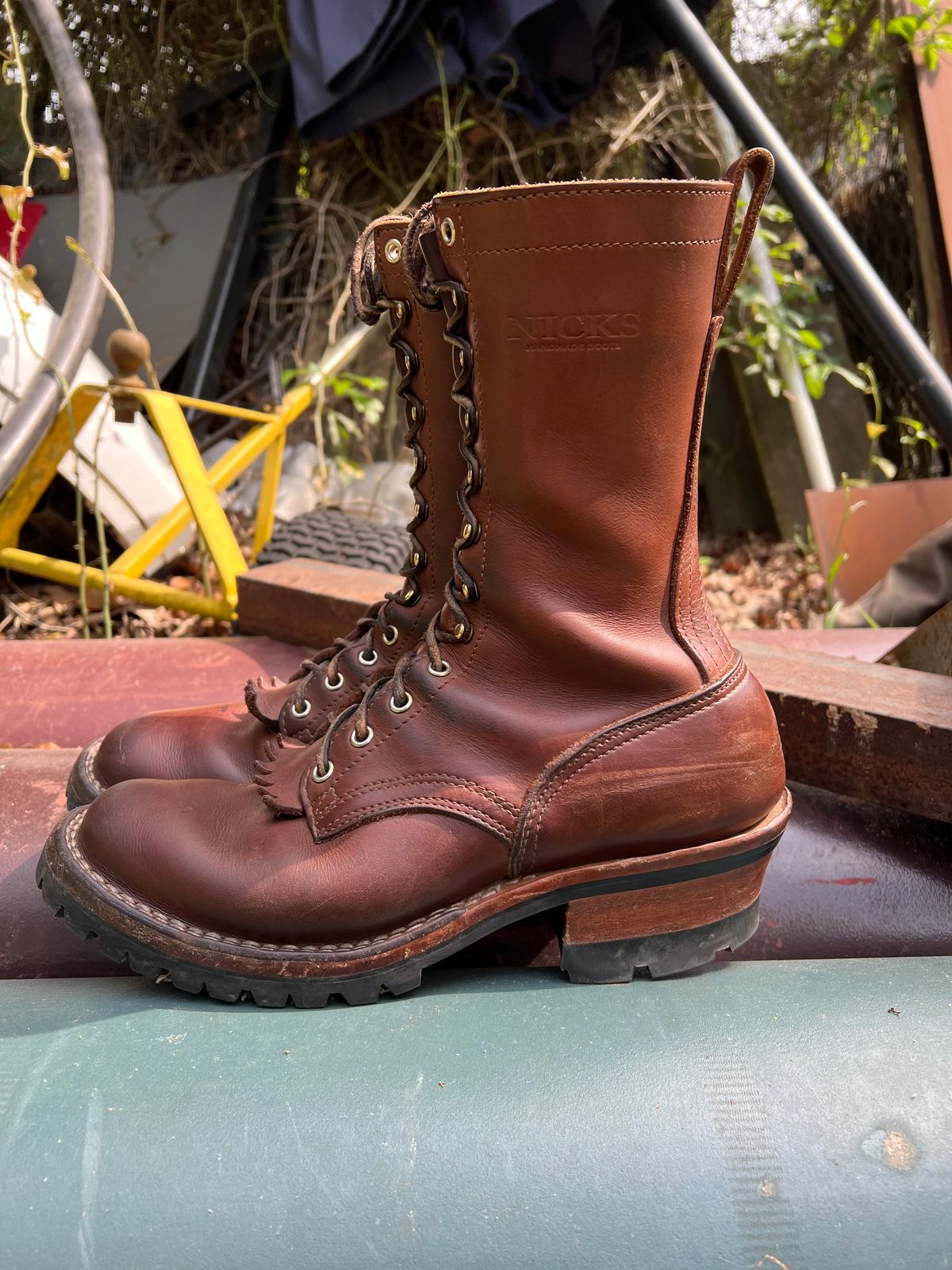 Photo by Wholian on April 3, 2023 of the Nicks BuilderPro in Seidel 1964 Brown.