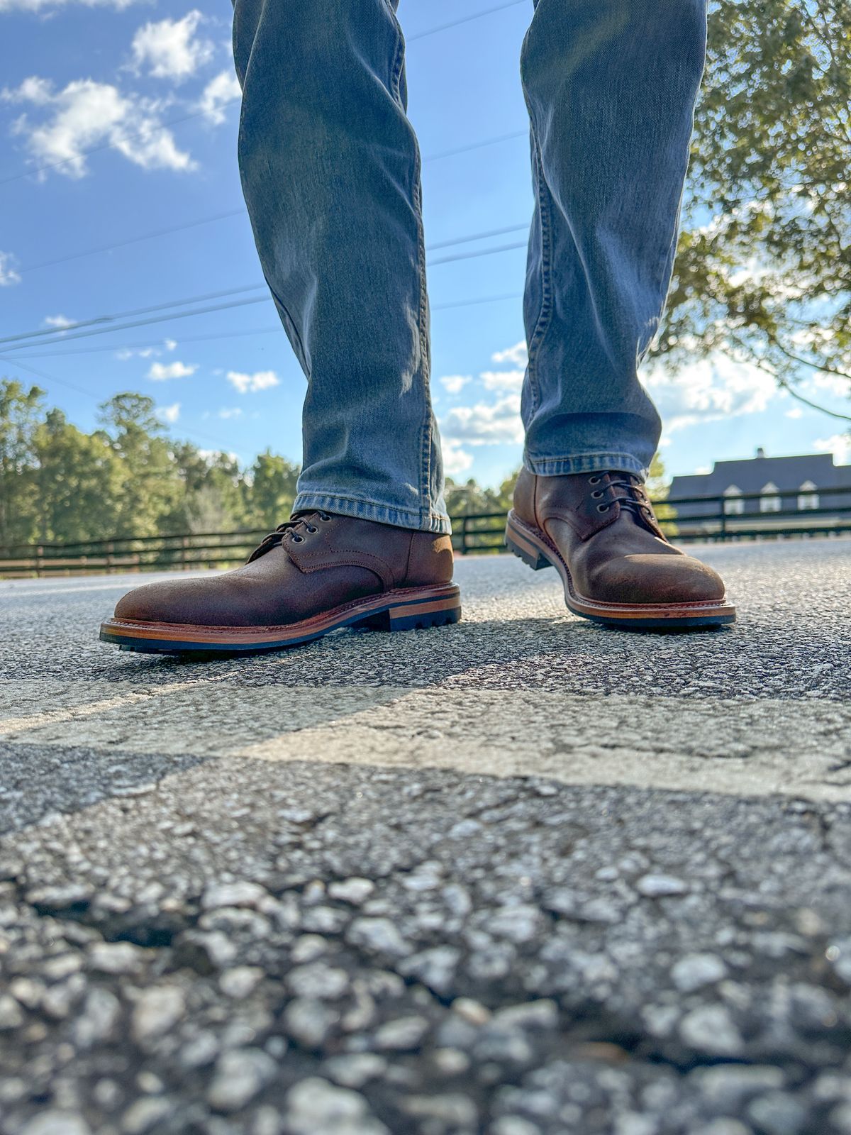 Photo by timsilver on October 2, 2023 of the Parkhurst The Allen in Rust Waxy.