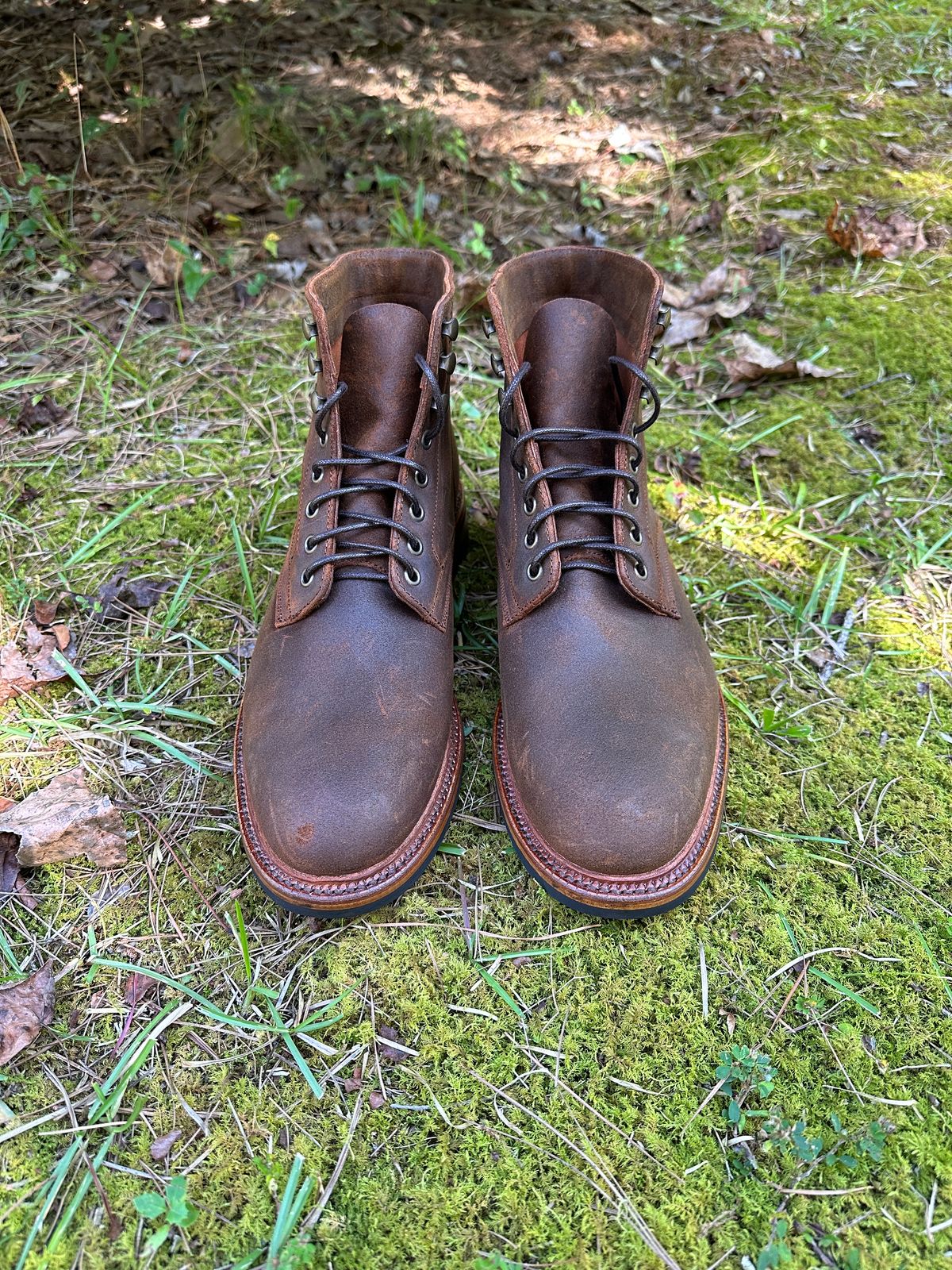 Photo by timsilver on October 2, 2023 of the Parkhurst The Allen in Rust Waxy.