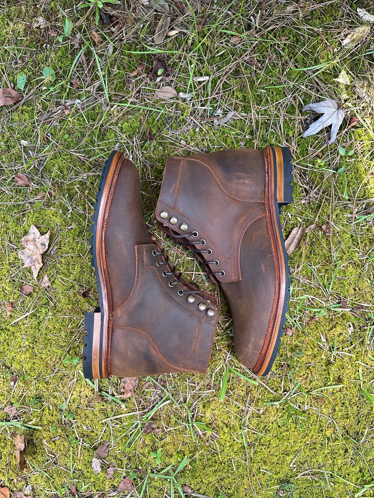 Photo by timsilver on October 2, 2023 of the Parkhurst The Allen in Rust Waxy.