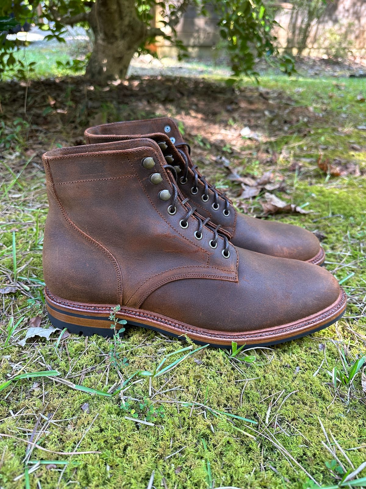 Photo by timsilver on October 2, 2023 of the Parkhurst The Allen in Rust Waxy.
