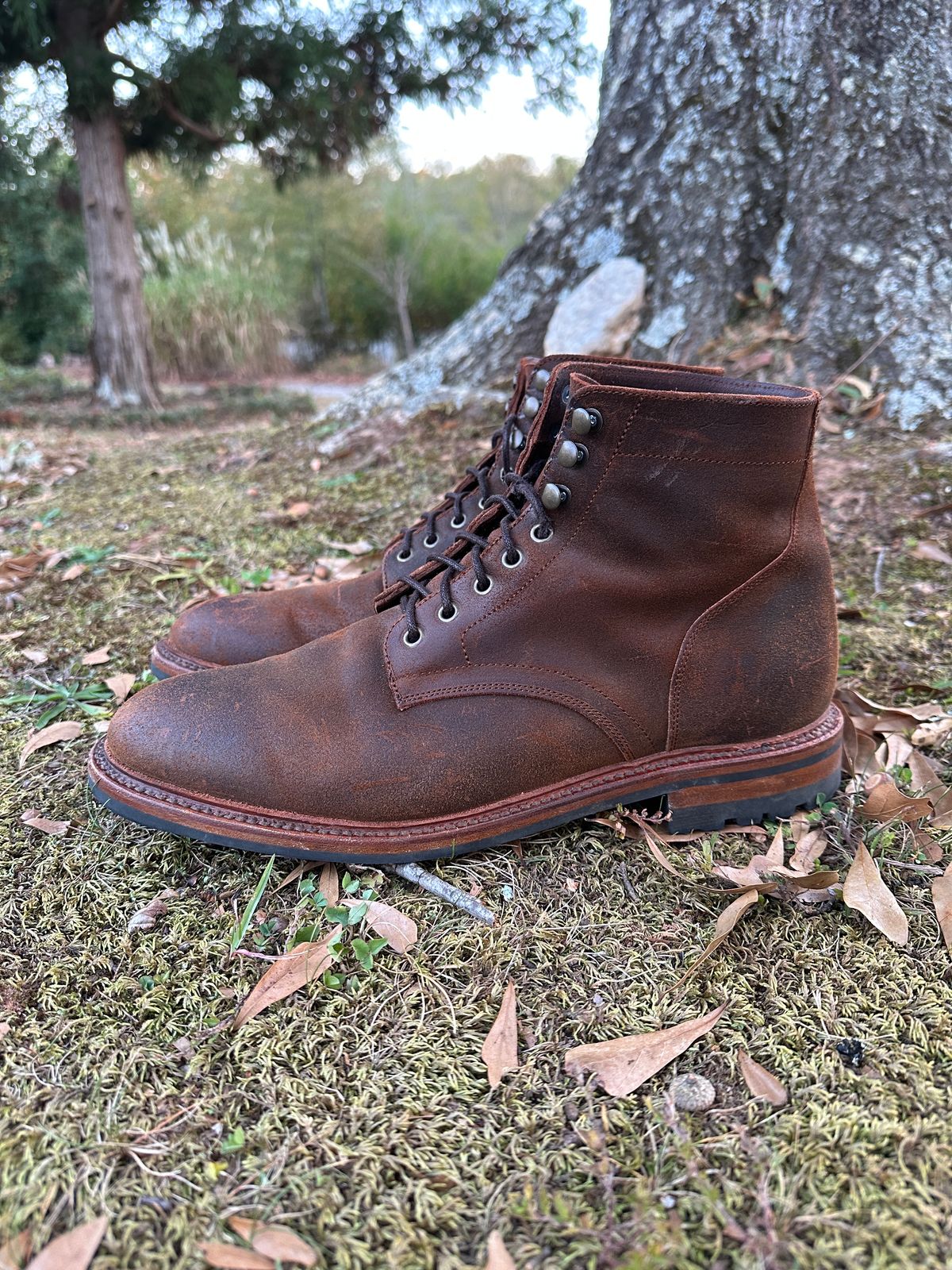 Photo by timsilver on November 4, 2023 of the Parkhurst The Allen in Rust Waxy.