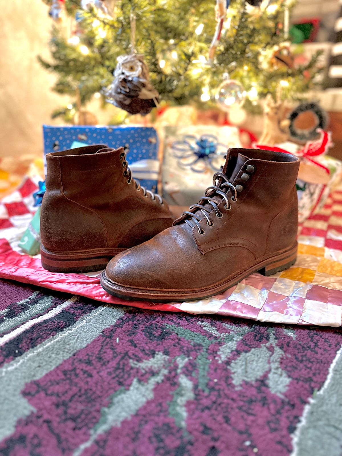 Photo by timsilver on December 3, 2023 of the Parkhurst The Allen in Rust Waxy.