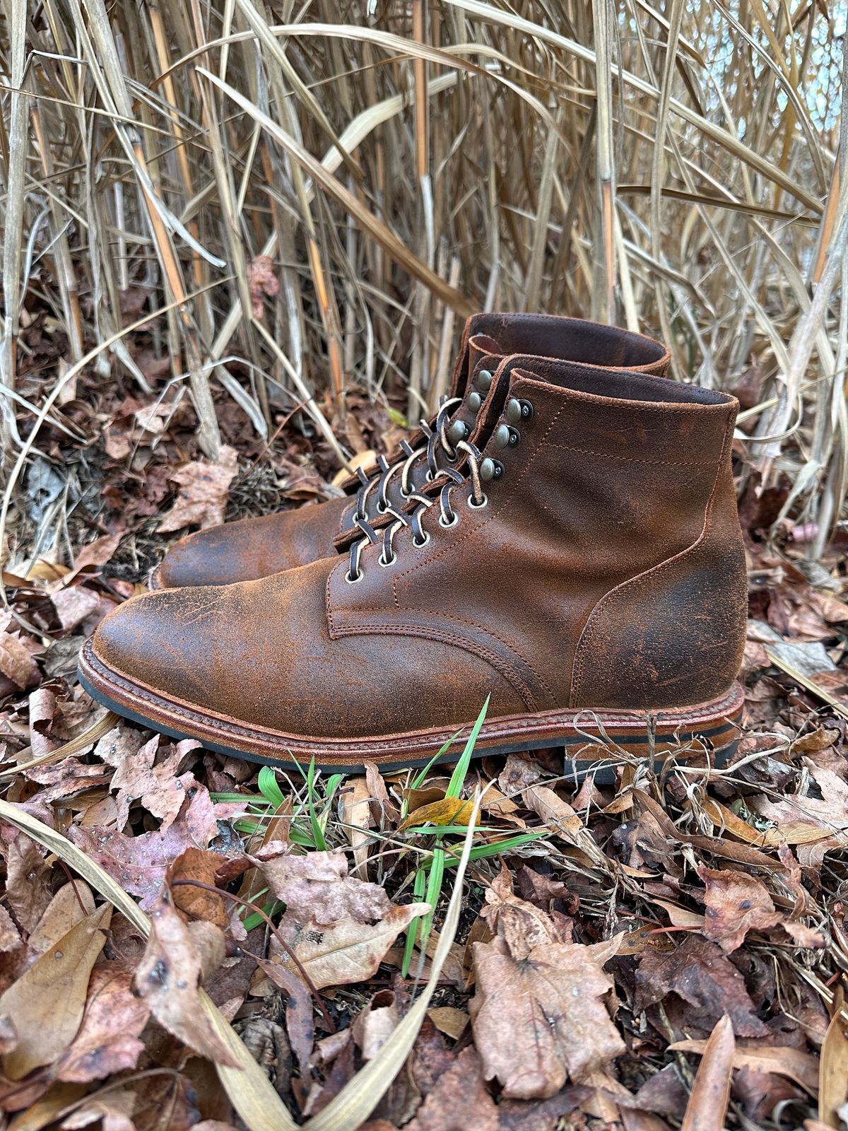 Photo by timsilver on December 3, 2023 of the Parkhurst The Allen in Rust Waxy.