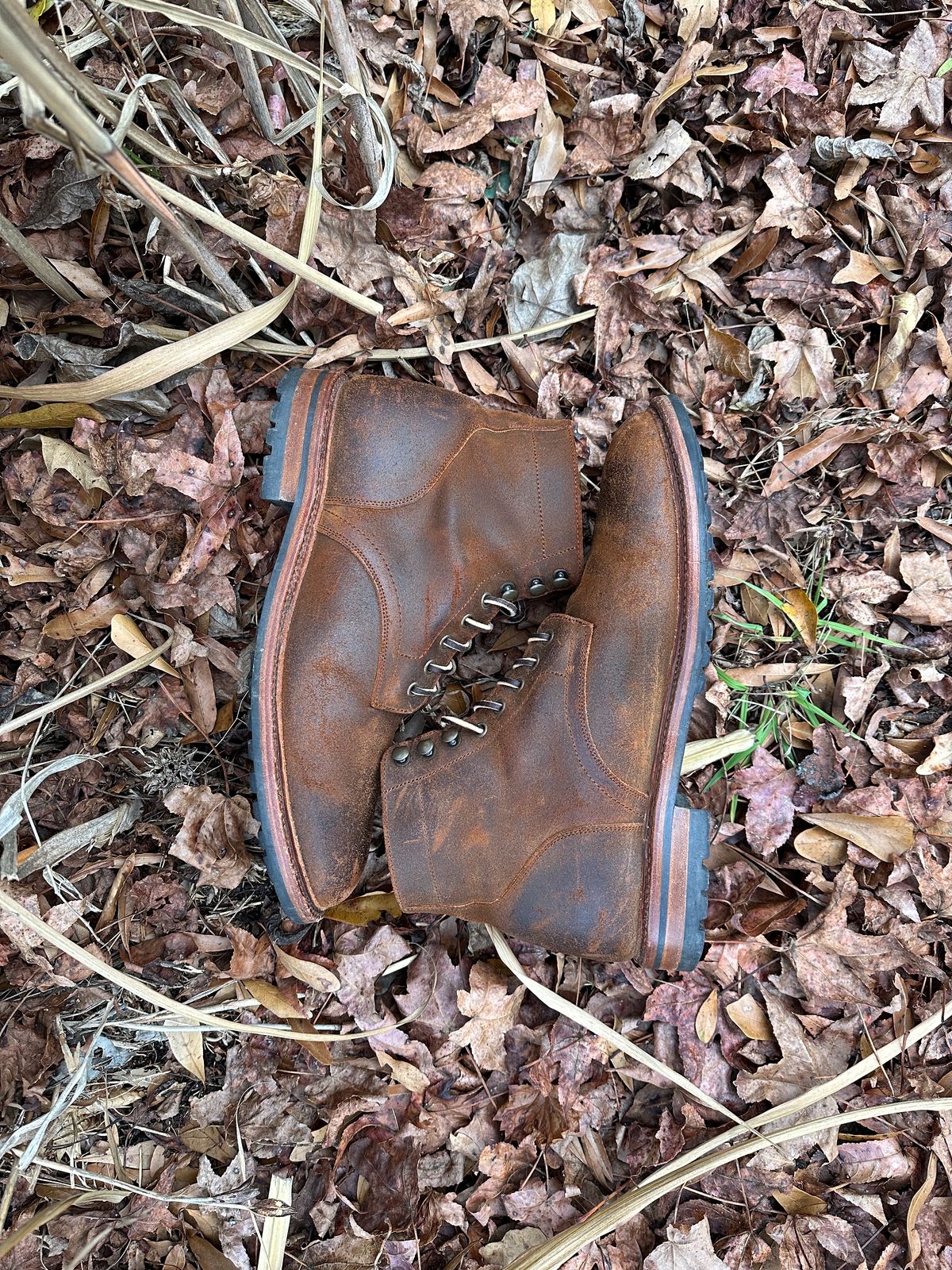 Photo by timsilver on December 3, 2023 of the Parkhurst The Allen in Rust Waxy.