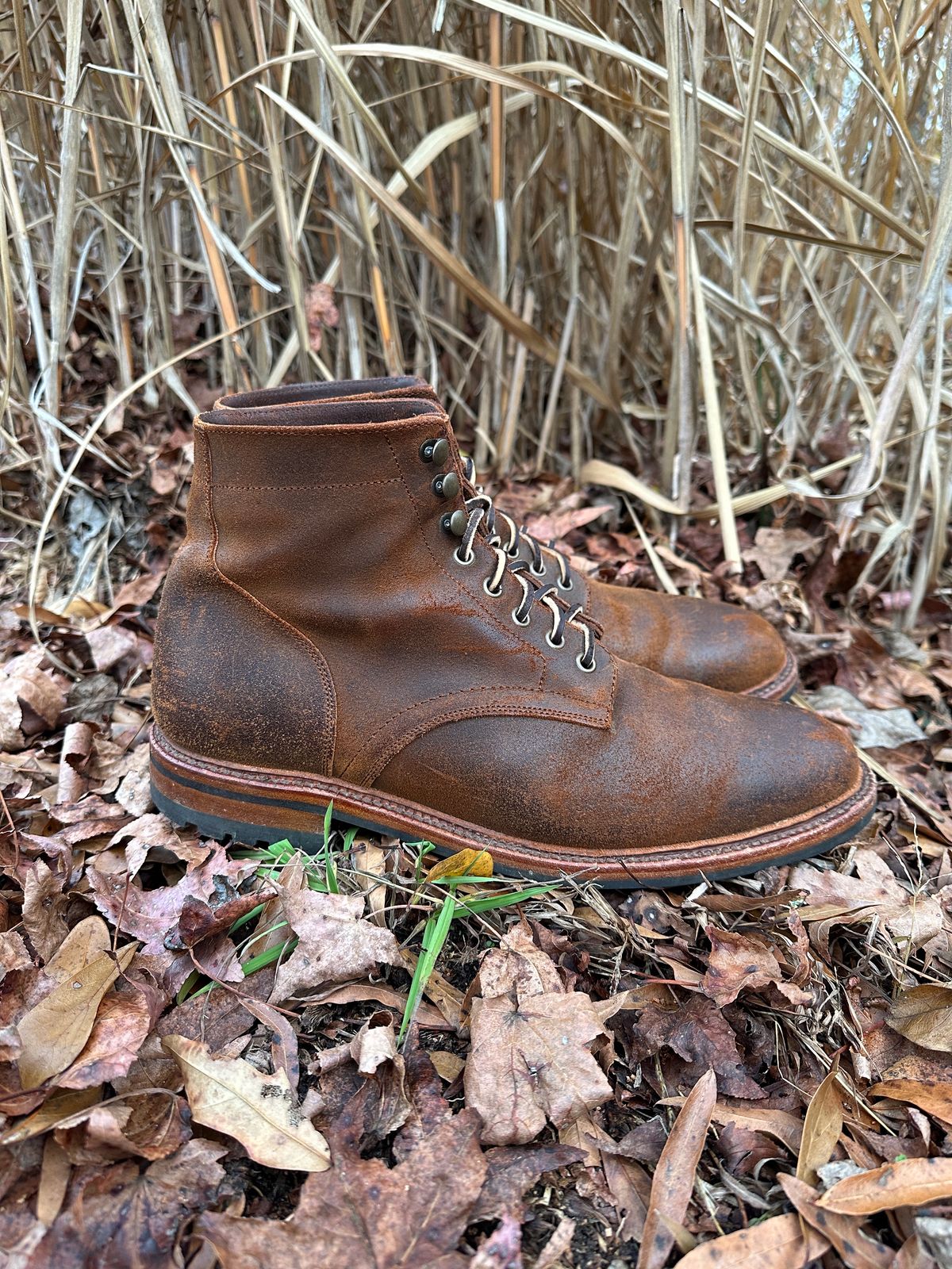 Photo by timsilver on December 3, 2023 of the Parkhurst The Allen in Rust Waxy.