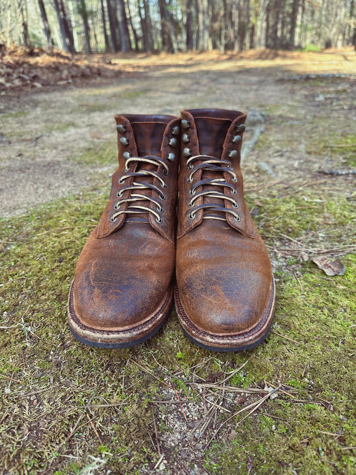 Photo by timsilver on January 2, 2024 of the Parkhurst The Allen in Rust Waxy.
