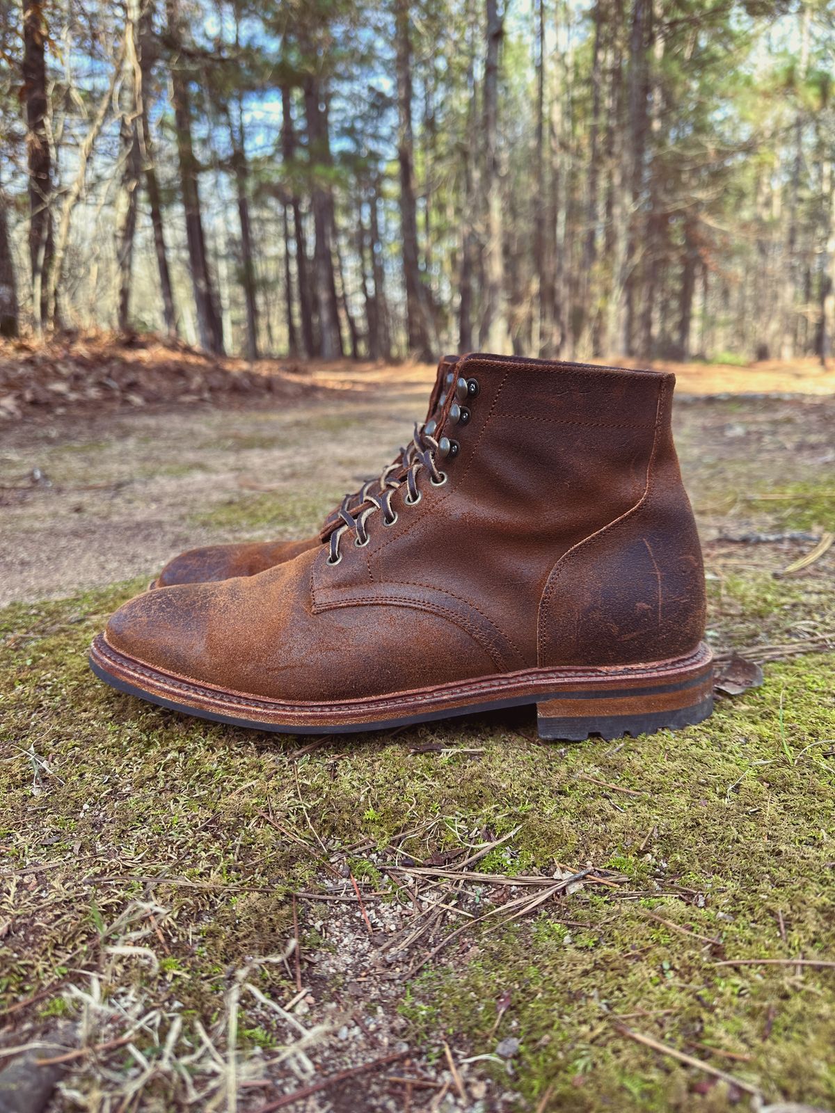 Photo by timsilver on January 2, 2024 of the Parkhurst The Allen in Rust Waxy.