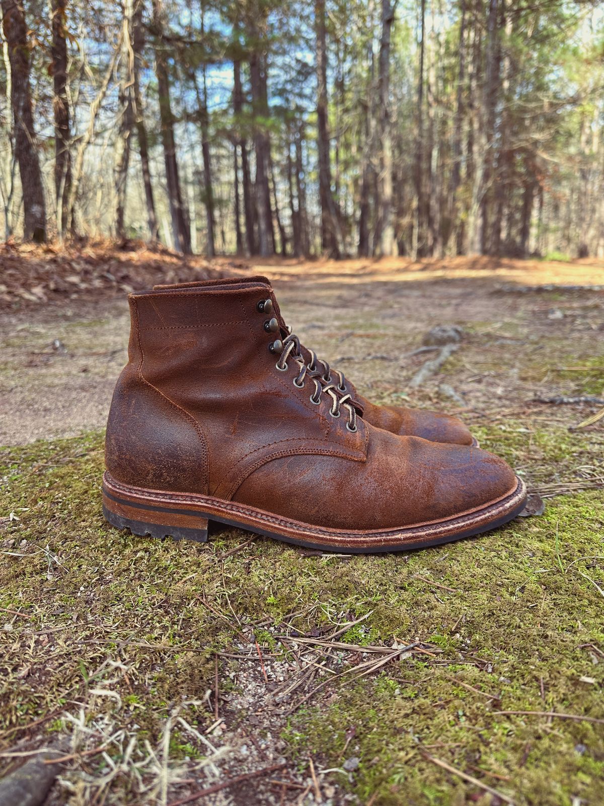 Photo by timsilver on January 2, 2024 of the Parkhurst The Allen in Rust Waxy.