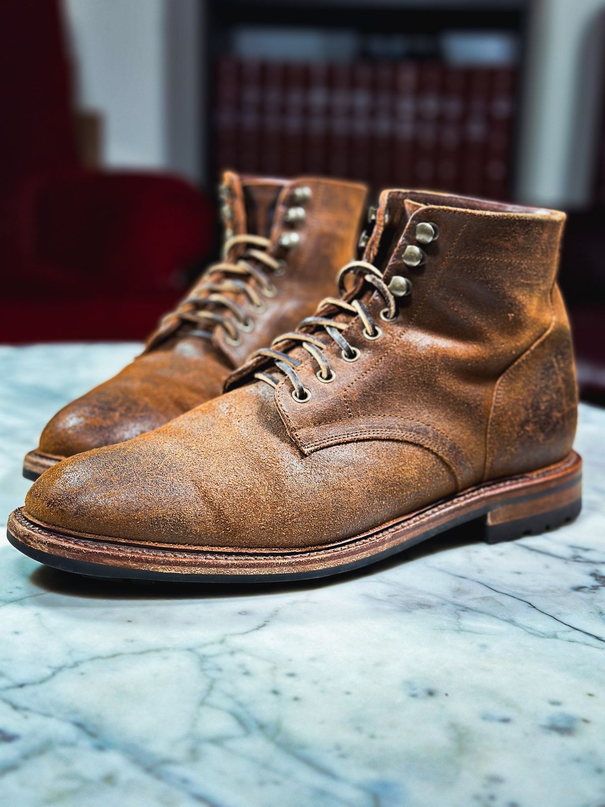 Photo by timsilver on February 1, 2024 of the Parkhurst The Allen in Rust Waxy.