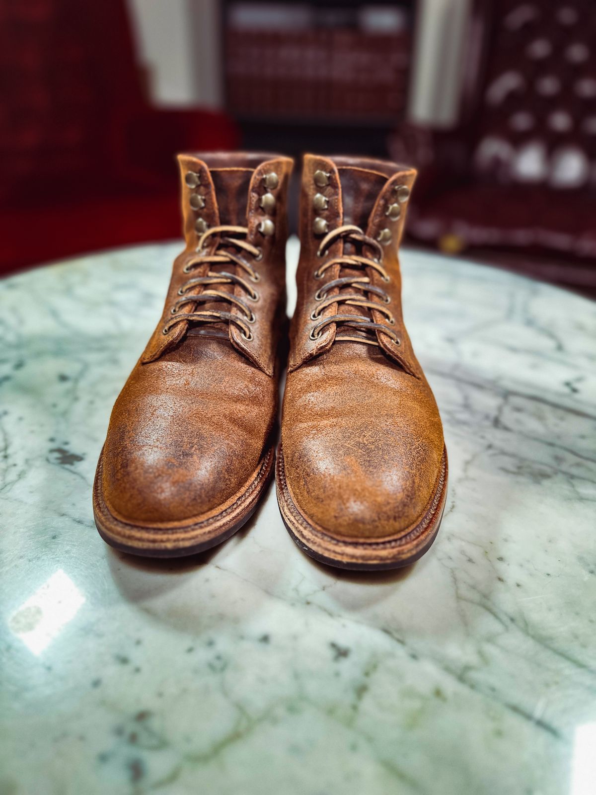Photo by timsilver on February 1, 2024 of the Parkhurst The Allen in Rust Waxy.