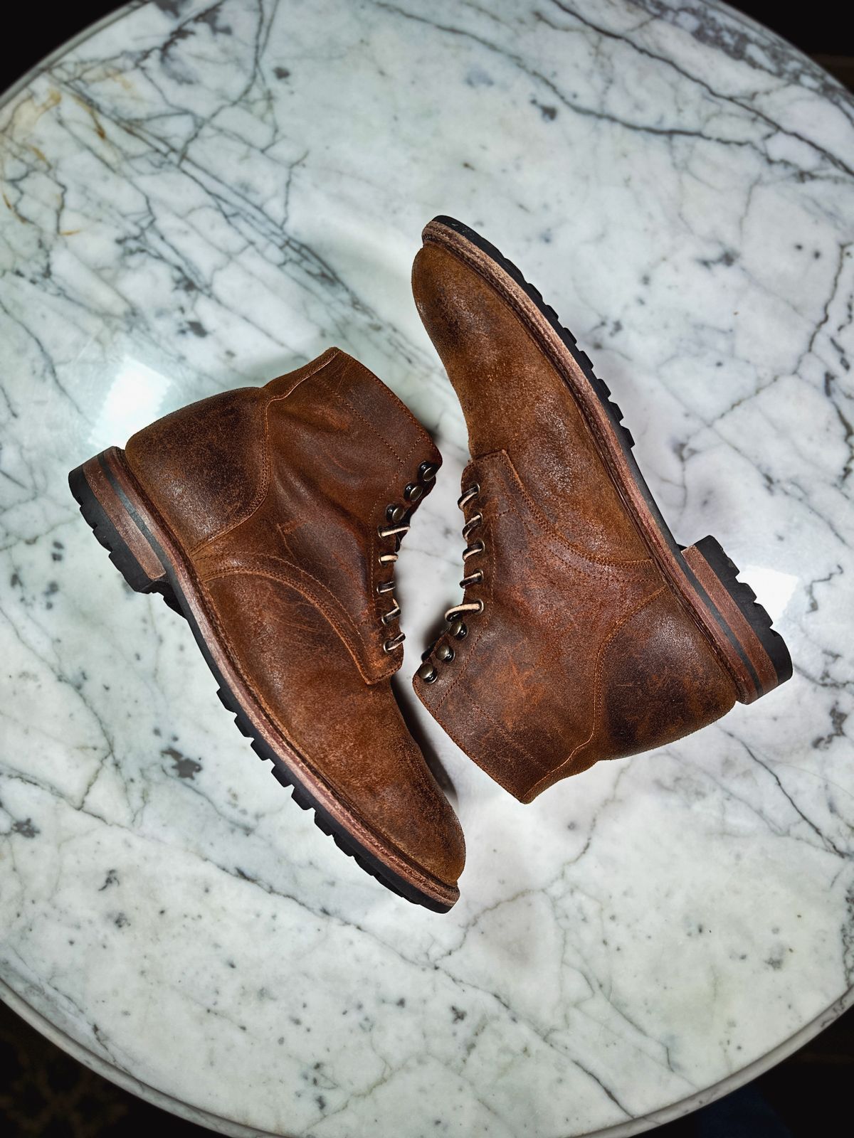 Photo by timsilver on February 1, 2024 of the Parkhurst The Allen in Rust Waxy.
