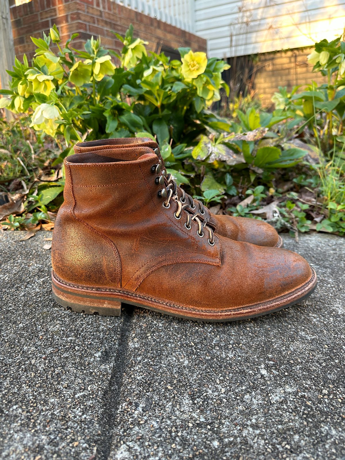Photo by timsilver on March 2, 2024 of the Parkhurst The Allen in Rust Waxy.