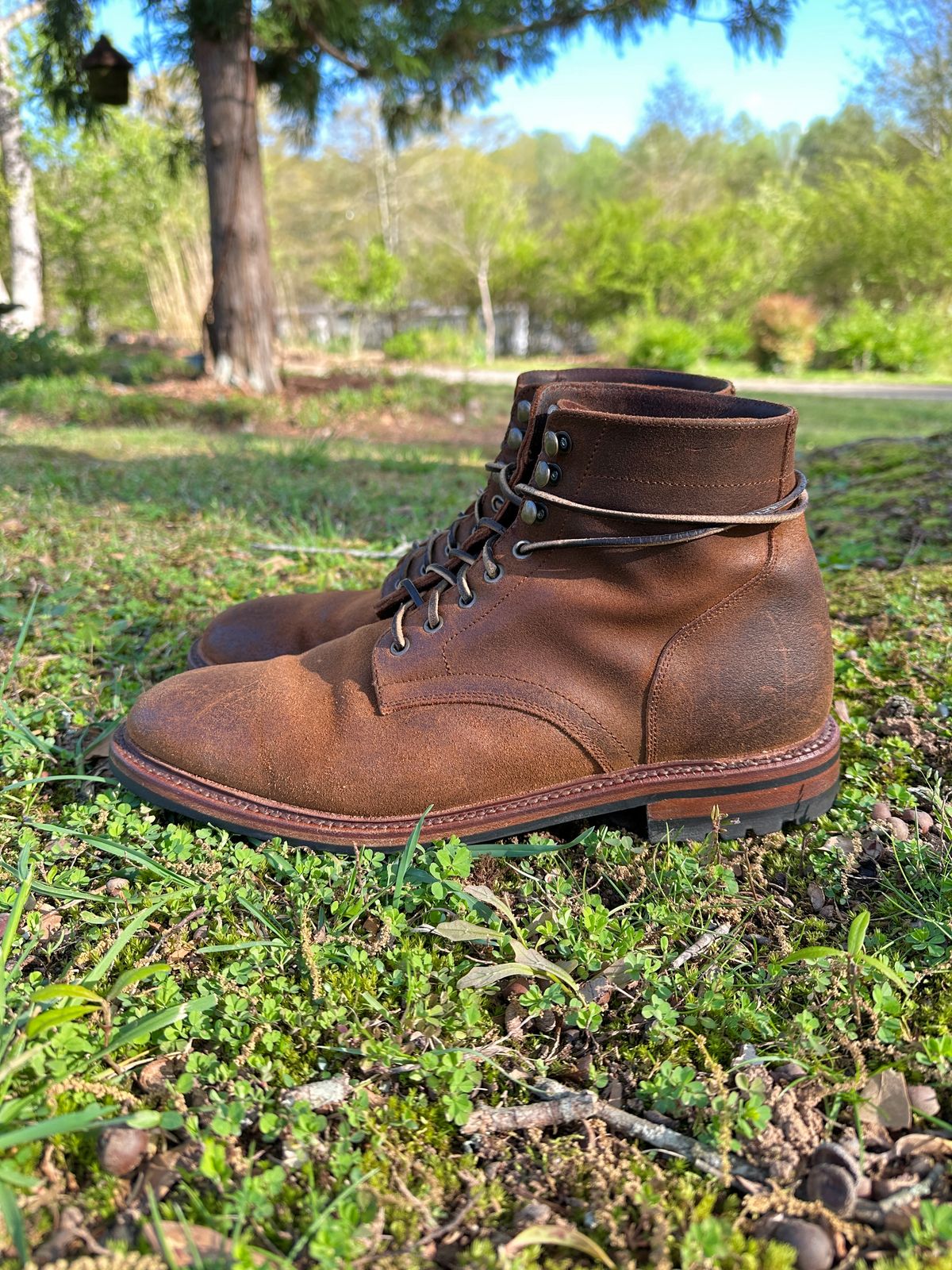 Photo by timsilver on April 5, 2024 of the Parkhurst The Allen in Rust Waxy.