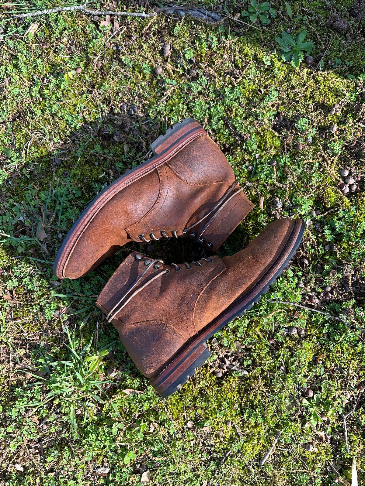 Photo by timsilver on April 5, 2024 of the Parkhurst The Allen in Rust Waxy.