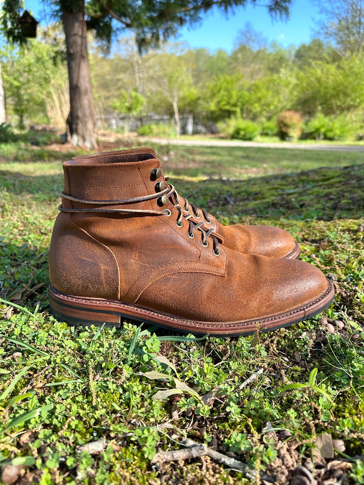 Photo by timsilver on April 5, 2024 of the Parkhurst The Allen in Rust Waxy.