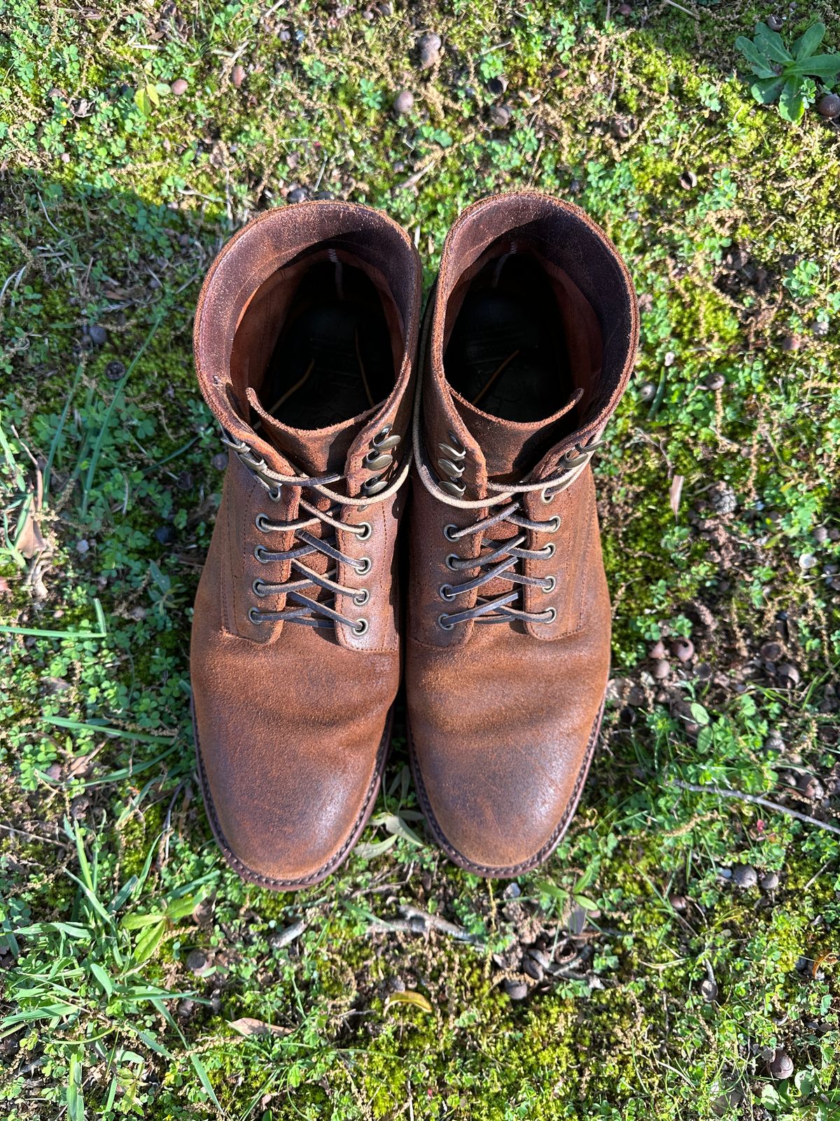 Photo by timsilver on April 5, 2024 of the Parkhurst The Allen in Rust Waxy.