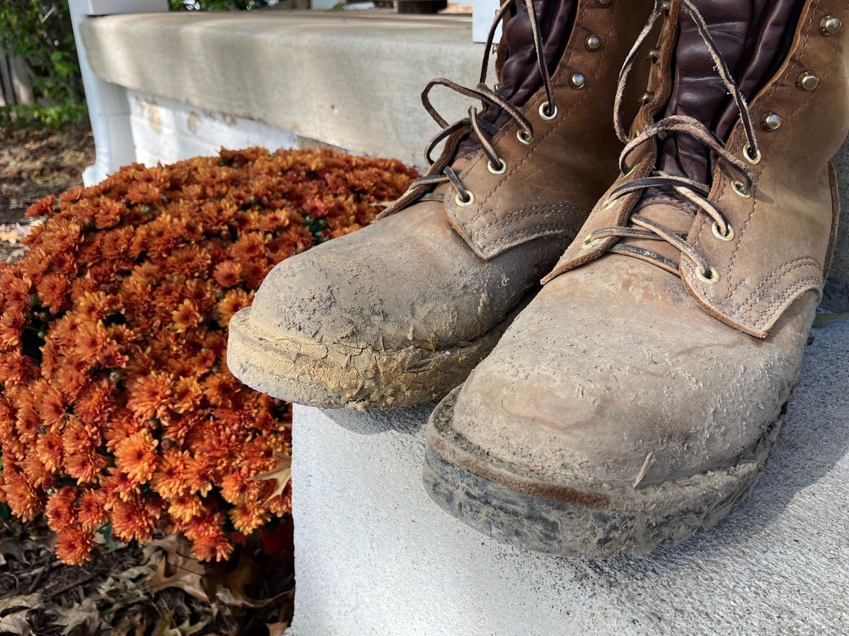 Photo by jbyer111 on October 14, 2024 of the Nicks Ridgeline Hiking Boot in Seidel WeatherShield Brown.
