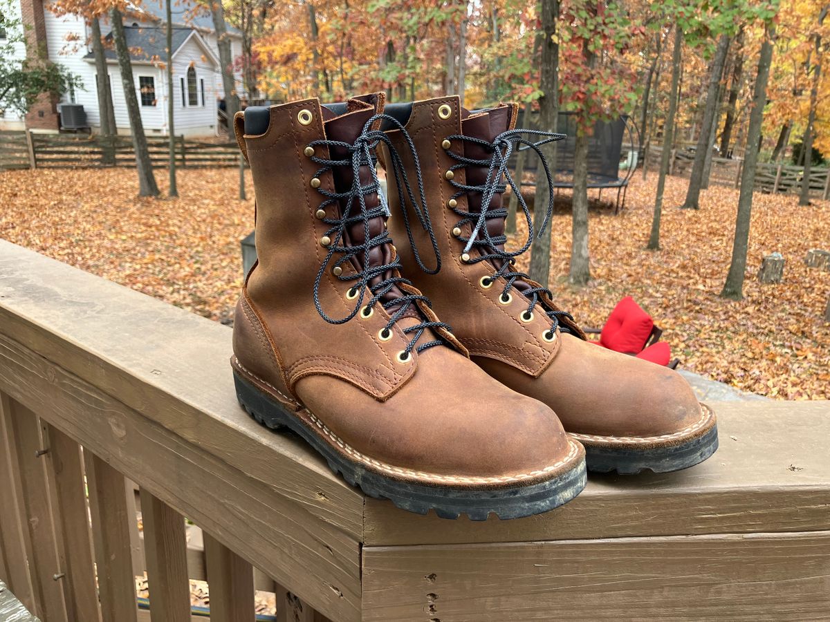 Photo by jbyer111 on November 4, 2024 of the Nicks Ridgeline Hiking Boot in Seidel WeatherShield Brown.