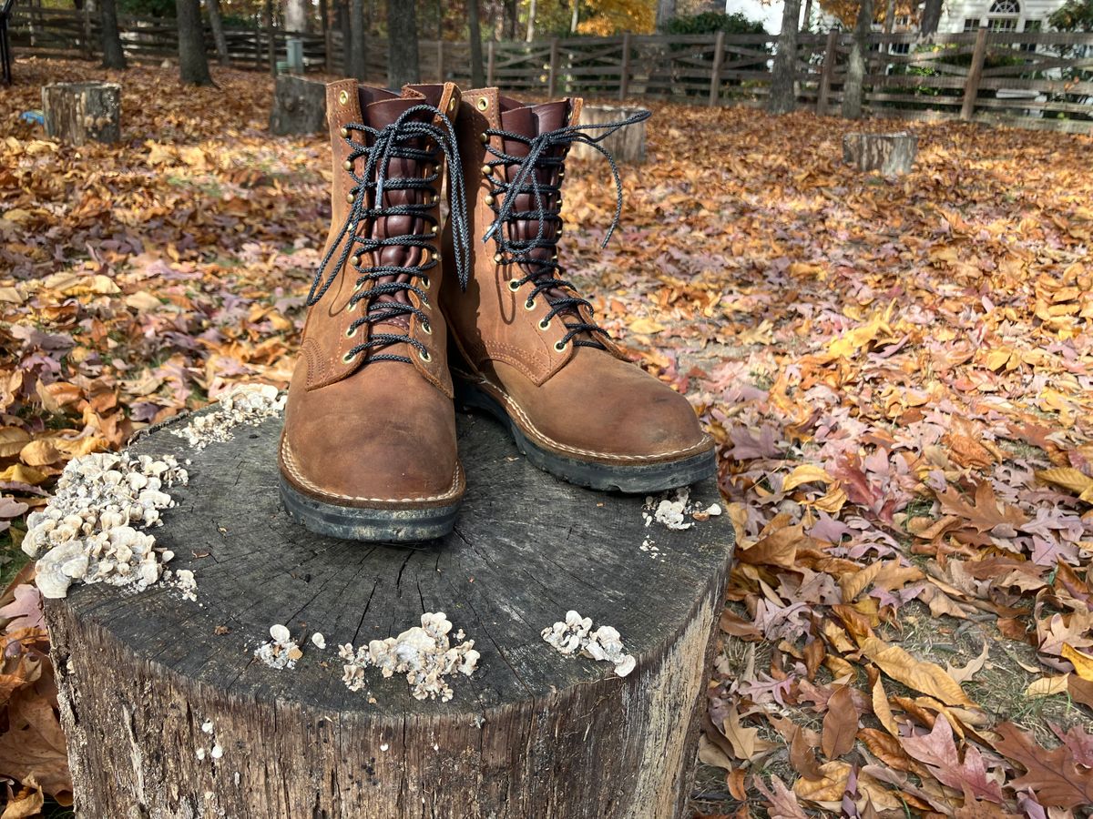 Photo by jbyer111 on November 4, 2024 of the Nicks Ridgeline Hiking Boot in Seidel WeatherShield Brown.