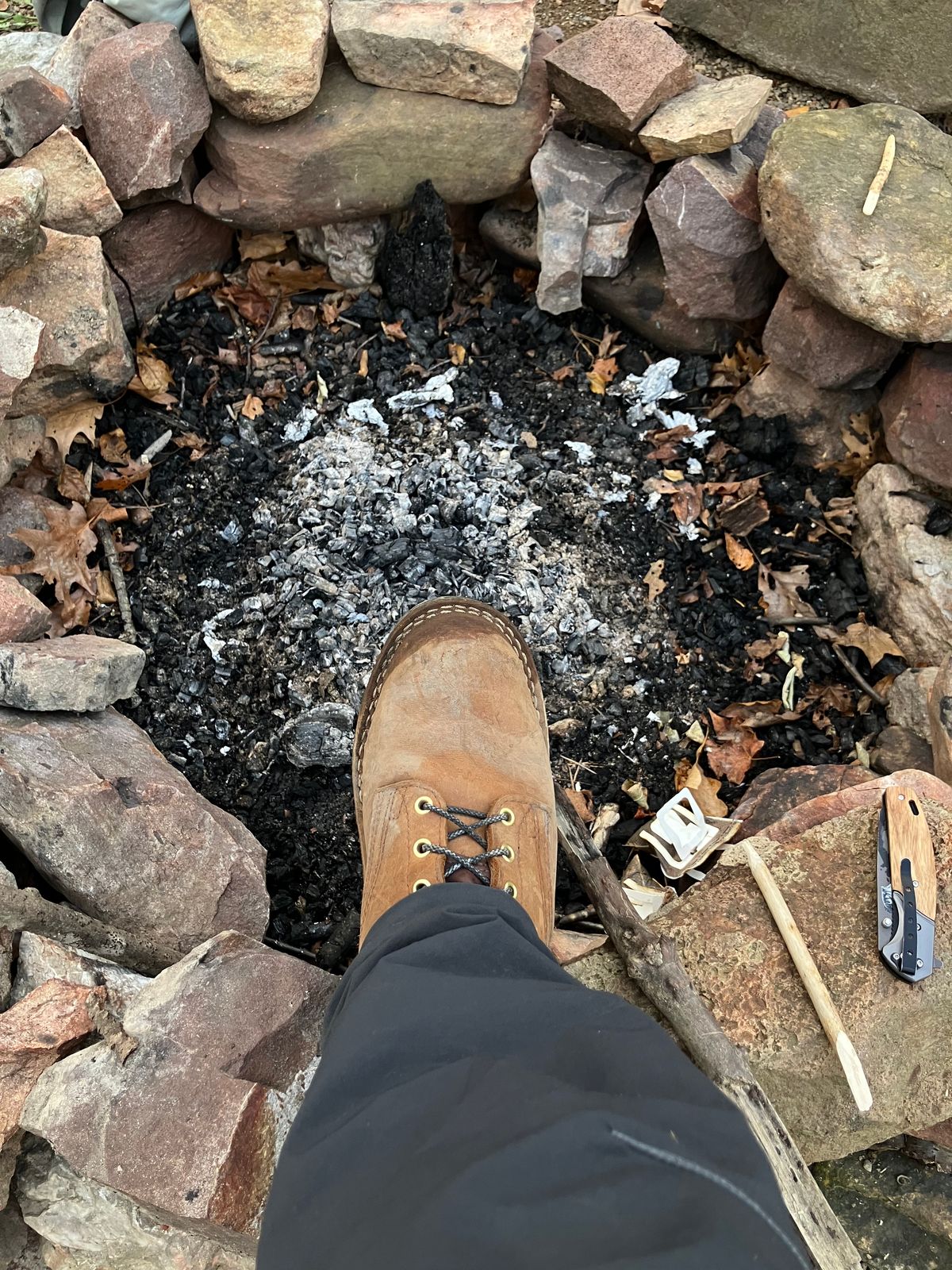 Photo by jbyer111 on November 15, 2025 of the Nicks Ridgeline Hiking Boot in Seidel WeatherShield Brown.