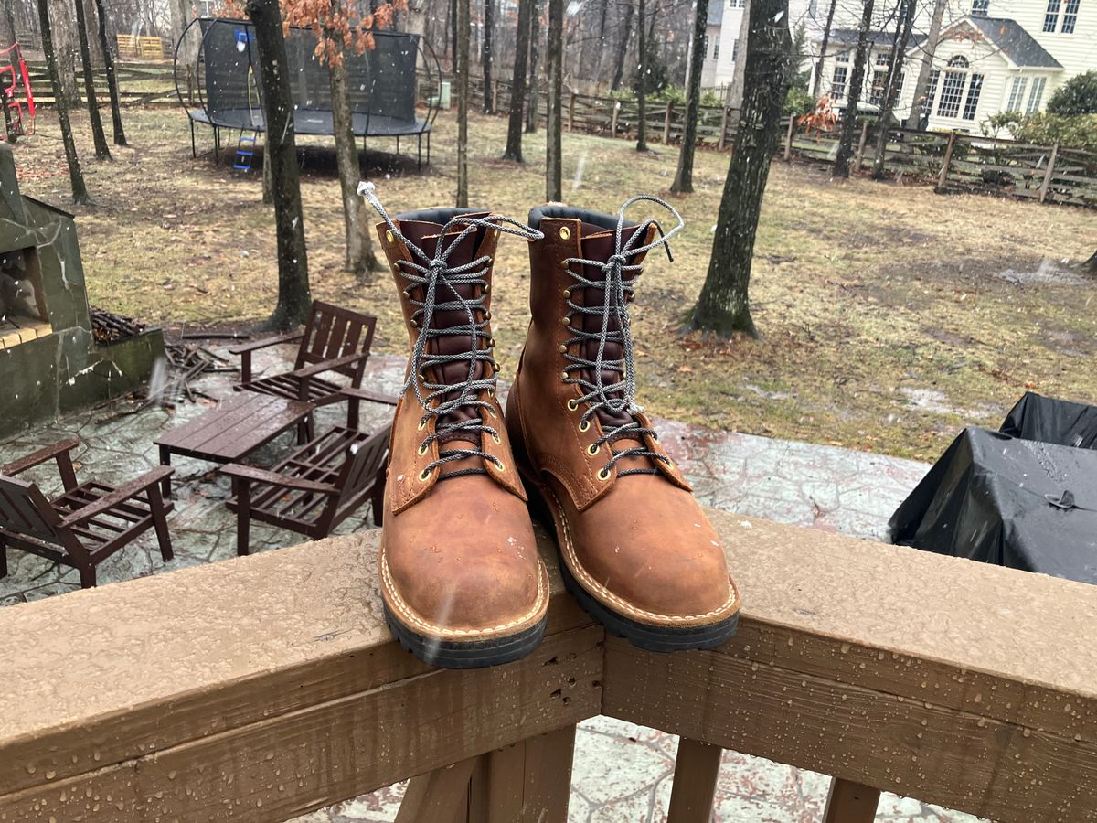 Photo by jbyer111 on February 22, 2026 of the Nicks Ridgeline Hiking Boot in Seidel WeatherShield Brown.