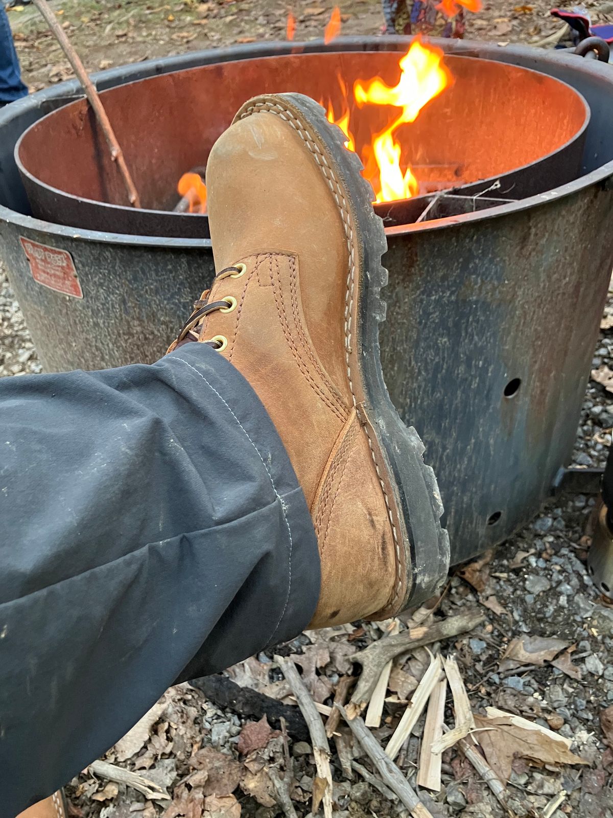 Photo by jbyer111 on October 8, 2023 of the Nicks Ridgeline Hiking Boot in Seidel WeatherShield Brown.