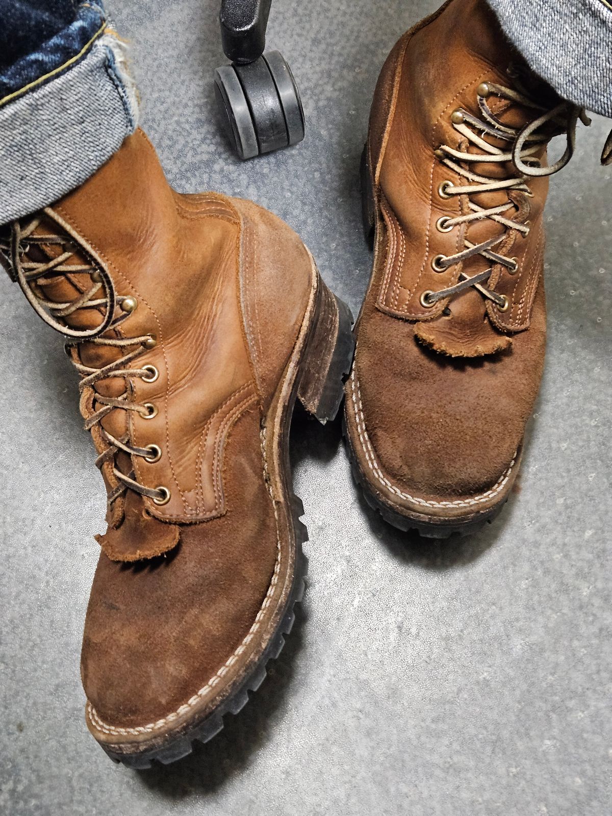 Photo by aDogNamedMerle on November 19, 2025 of the Nicks BuilderPro in Seidel 1964 Monarch & Seidel 1964 Monarch Roughout.