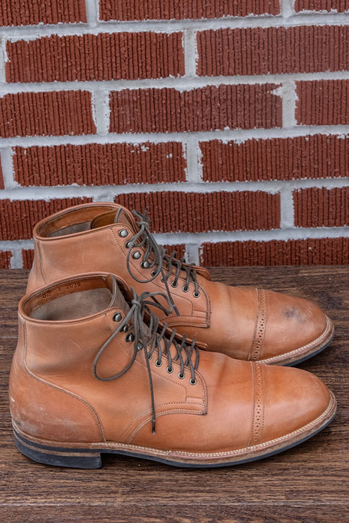 Photo by rsielaff on December 2, 2023 of the Viberg Service Boot BCT in Maryam Bruciato TPR Horsebutt.