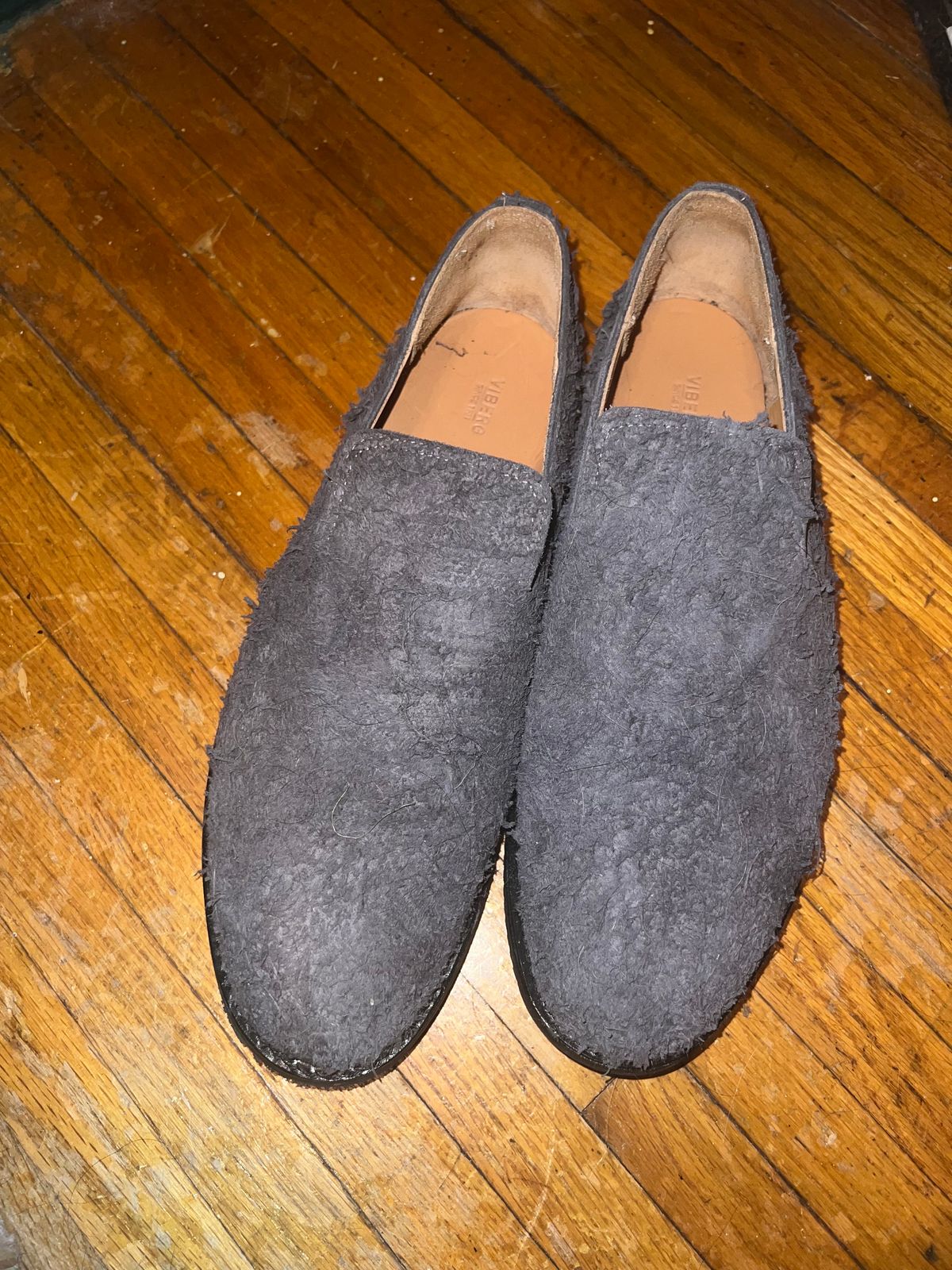 Photo by canary on November 5, 2023 of the Viberg Slipper in C.F. Stead Teak Waxy Mohawk.