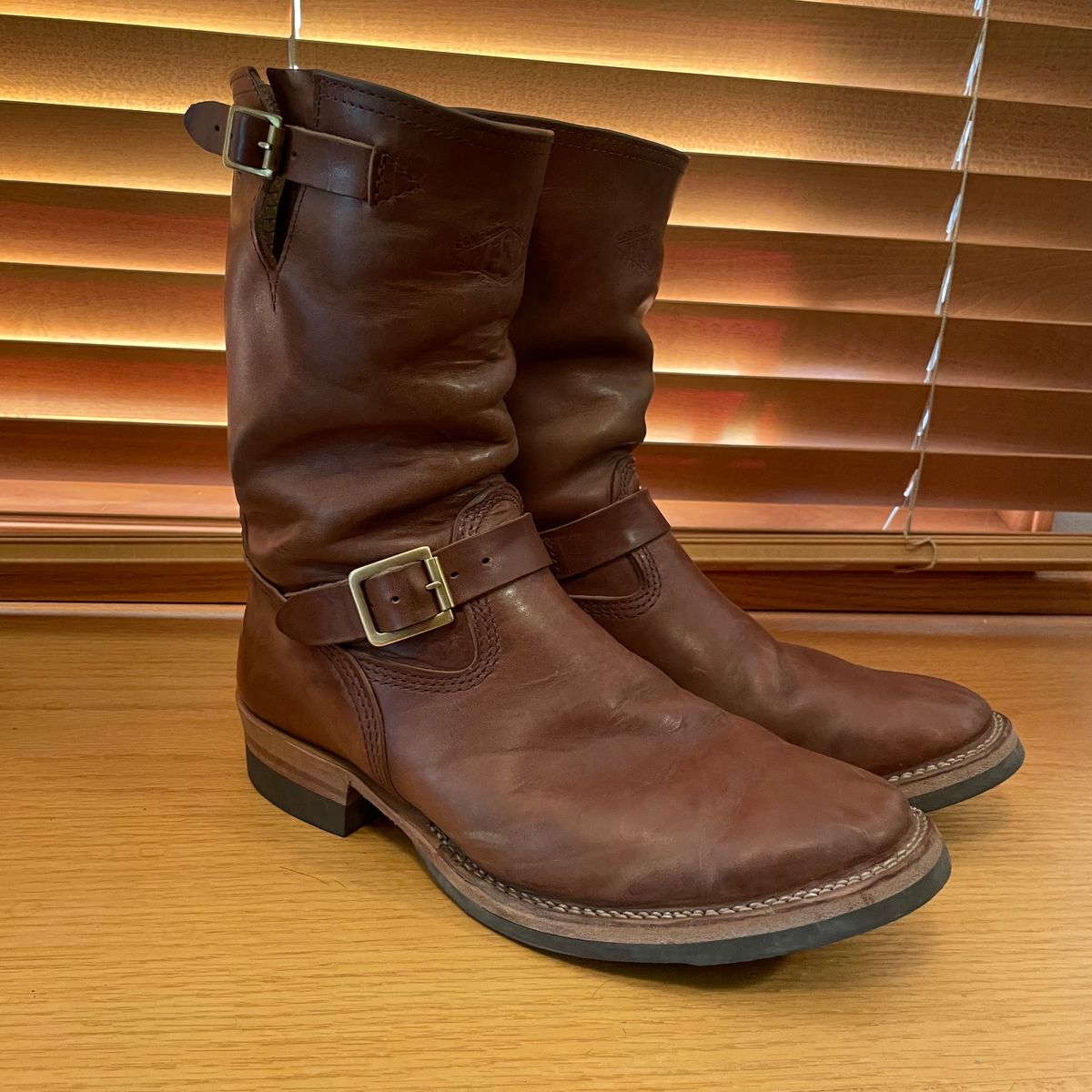 Photo by bootsinbend on November 1, 2022 of the Wesco Mister Lou in Maryam Toscanello TPR Horsebutt.