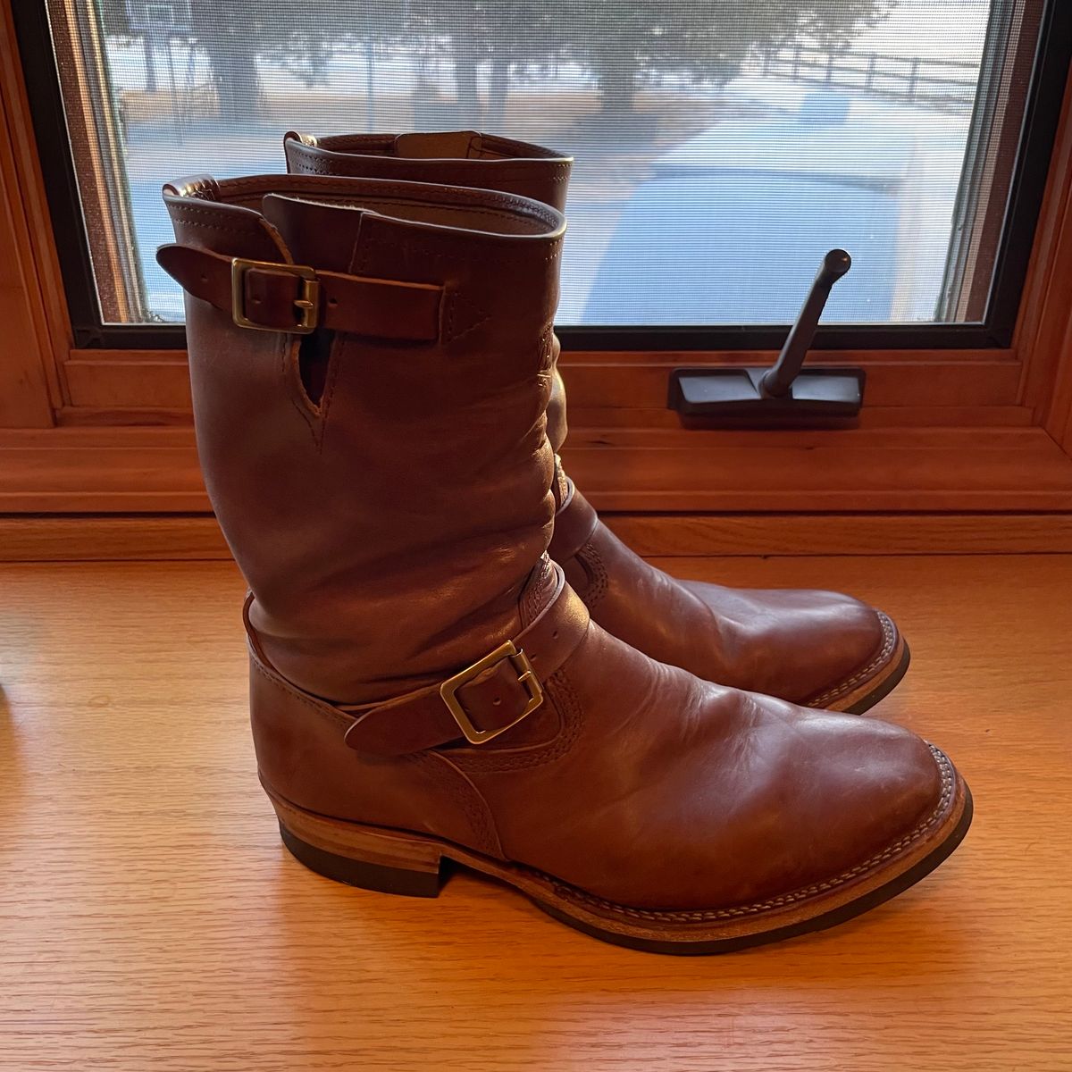 Photo by bootsinbend on December 1, 2022 of the Wesco Mister Lou in Maryam Toscanello TPR Horsebutt.